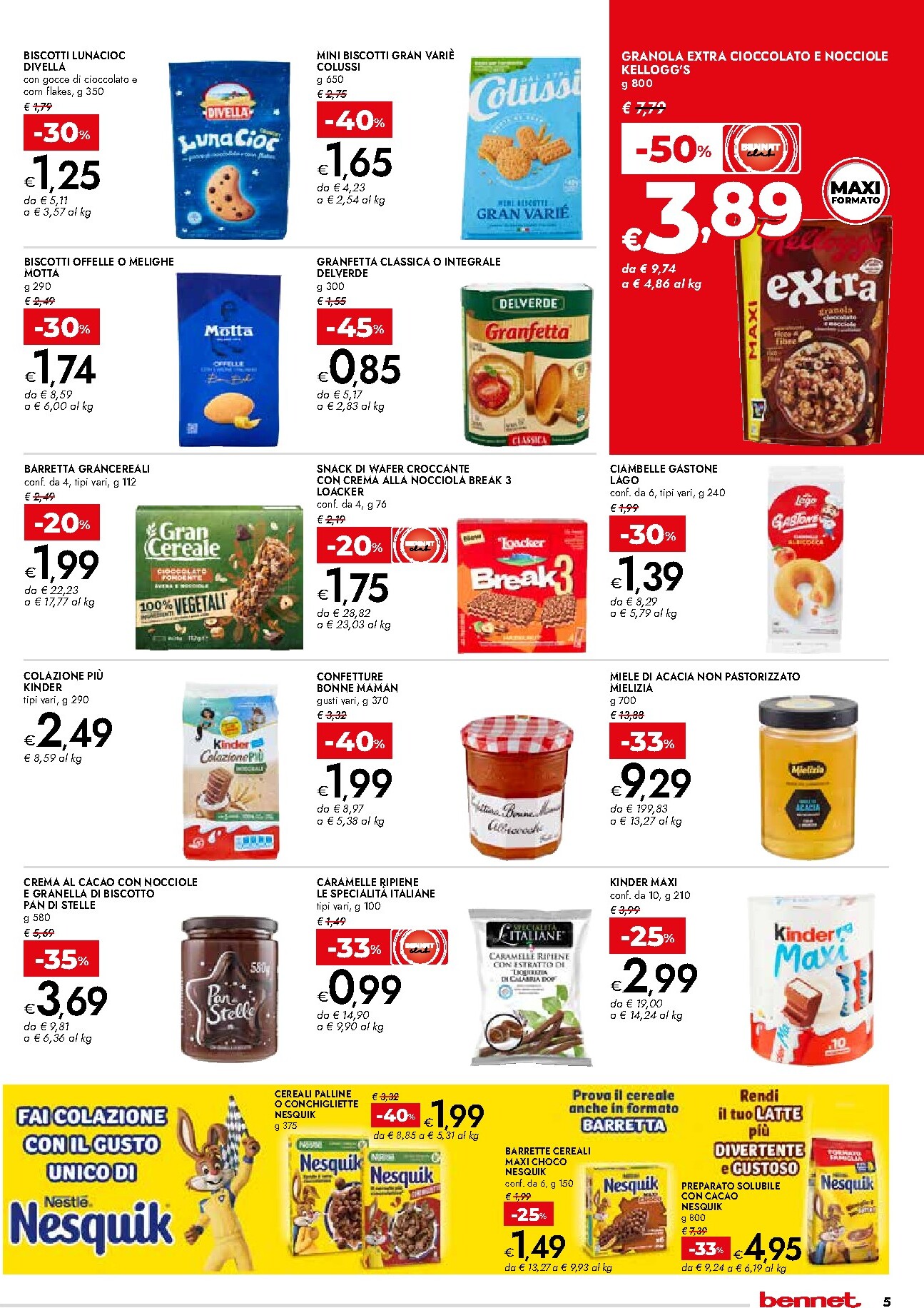 bennet - Volantino Bennet valido dal 12/03/2026 al 25/03/2026 - page: 5