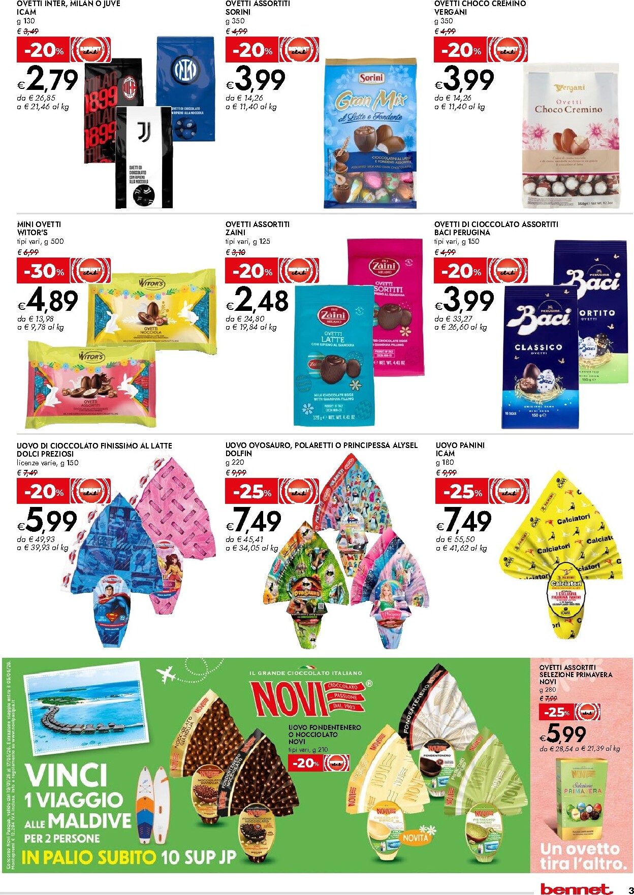 bennet - Volantino Bennet - Pasqua valido dal 23/03/2026 al 06/04/2026 - page: 3