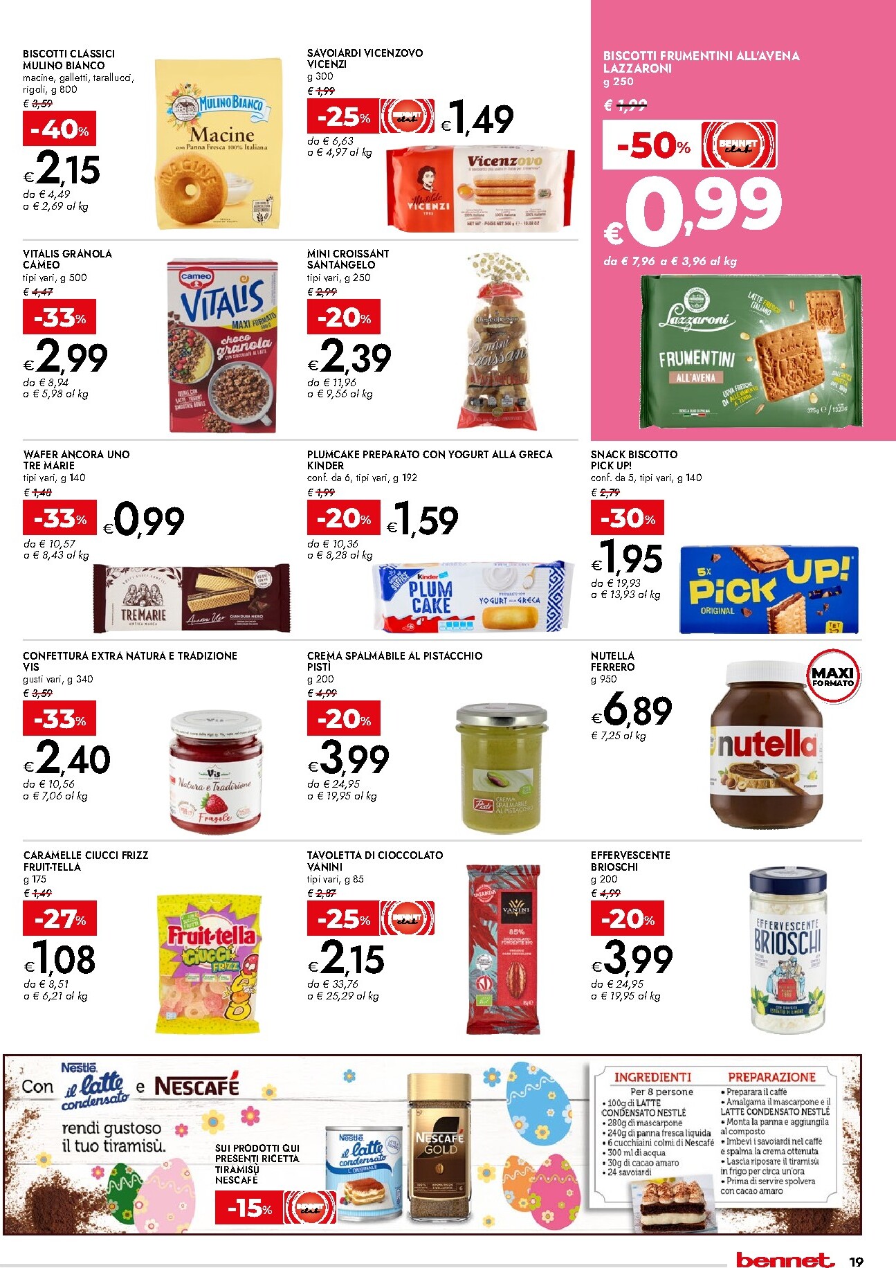 bennet - Volantino Bennet - Pasqua valido dal 23/03/2026 al 06/04/2026 - page: 19
