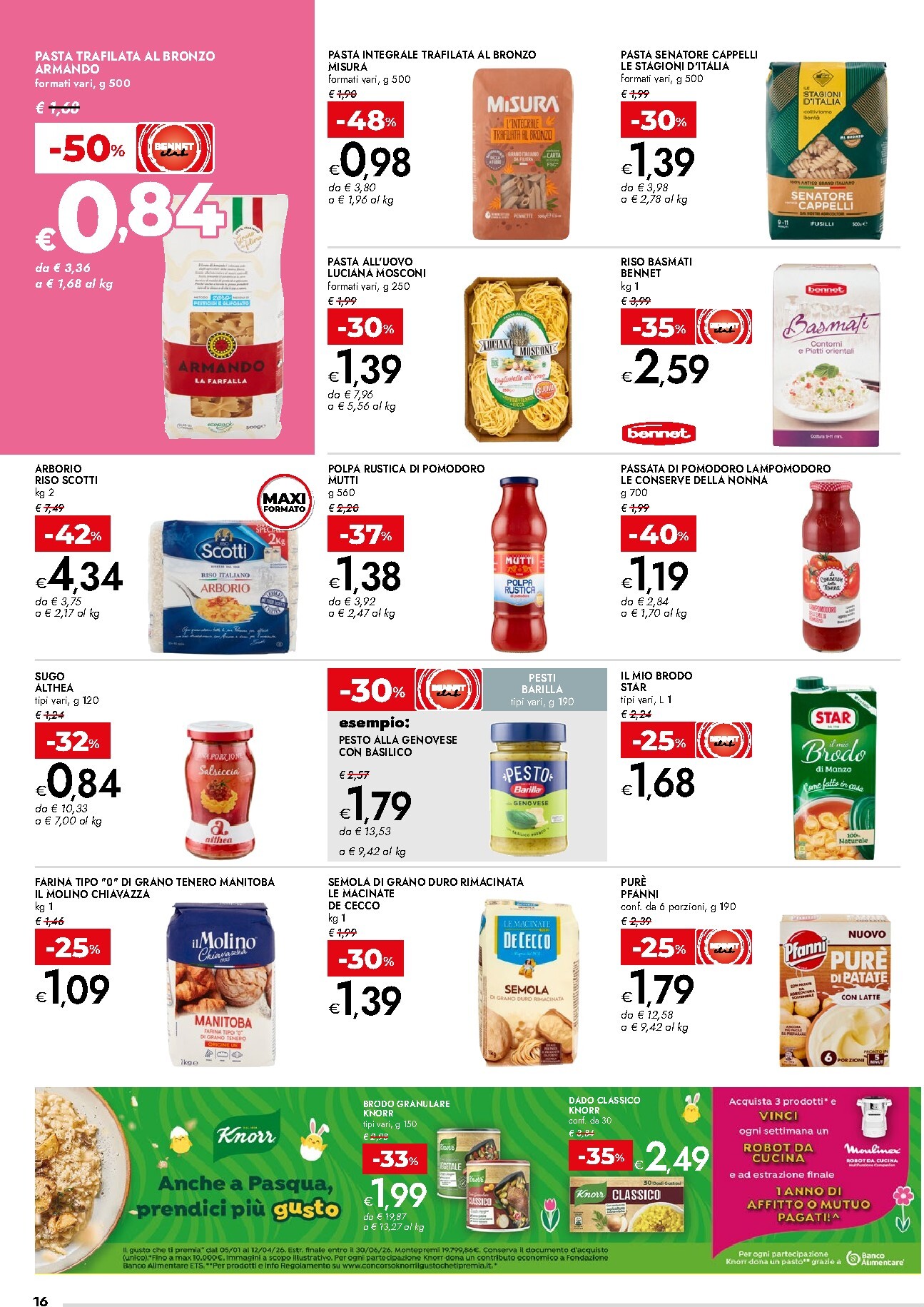 bennet - Volantino Bennet - Pasqua valido dal 23/03/2026 al 06/04/2026 - page: 16