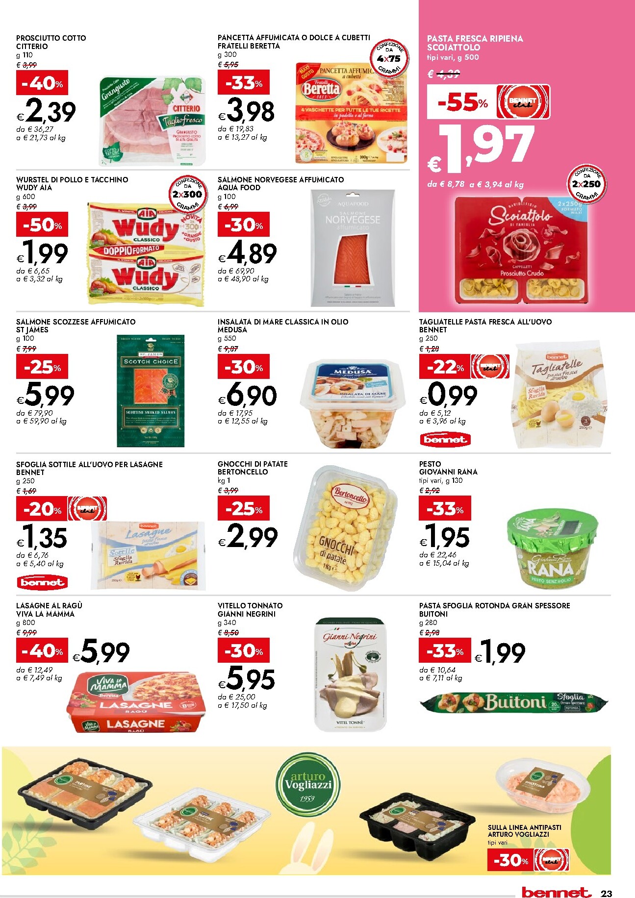 bennet - Volantino Bennet - Pasqua valido dal 23/03/2026 al 06/04/2026 - page: 23