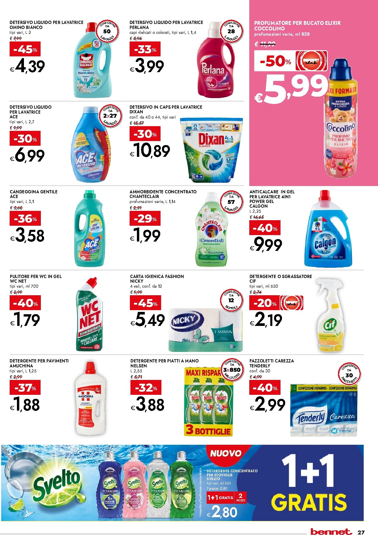 bennet - Volantino Bennet - Pasqua valido dal 23/03/2026 al 06/04/2026 - page: 27