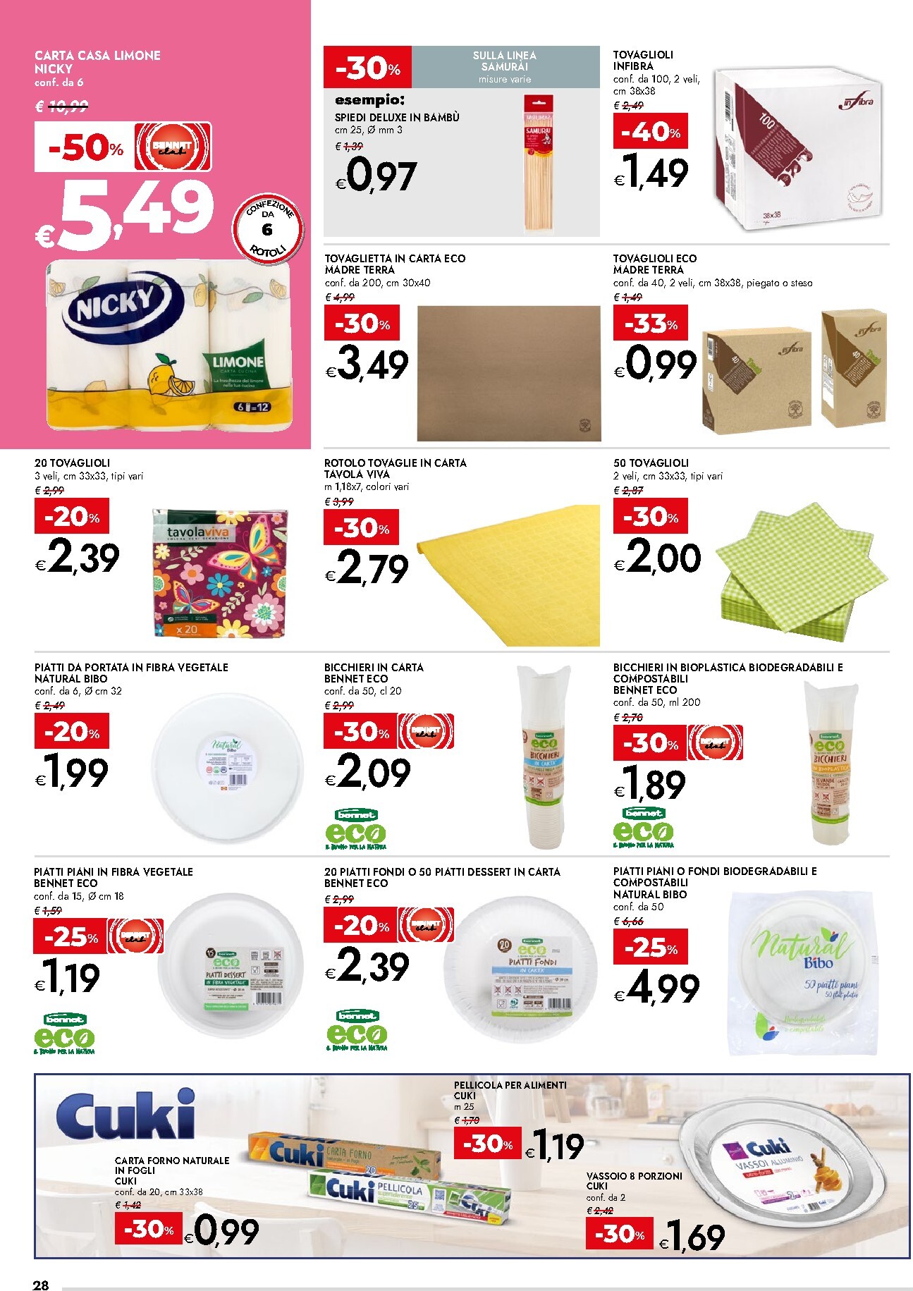 bennet - Volantino Bennet - Pasqua valido dal 23/03/2026 al 06/04/2026 - page: 28