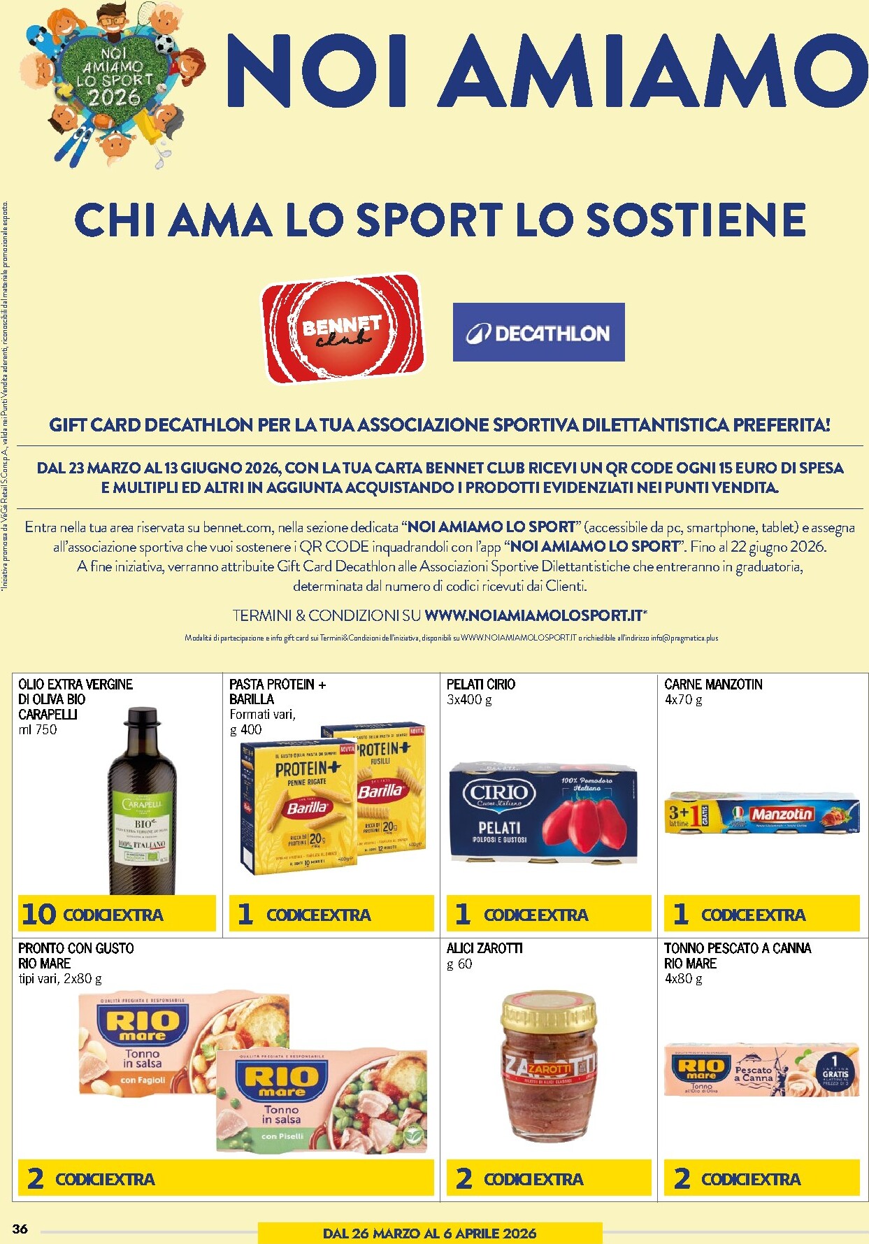 bennet - Volantino Bennet - Pasqua valido dal 23/03/2026 al 06/04/2026 - page: 36