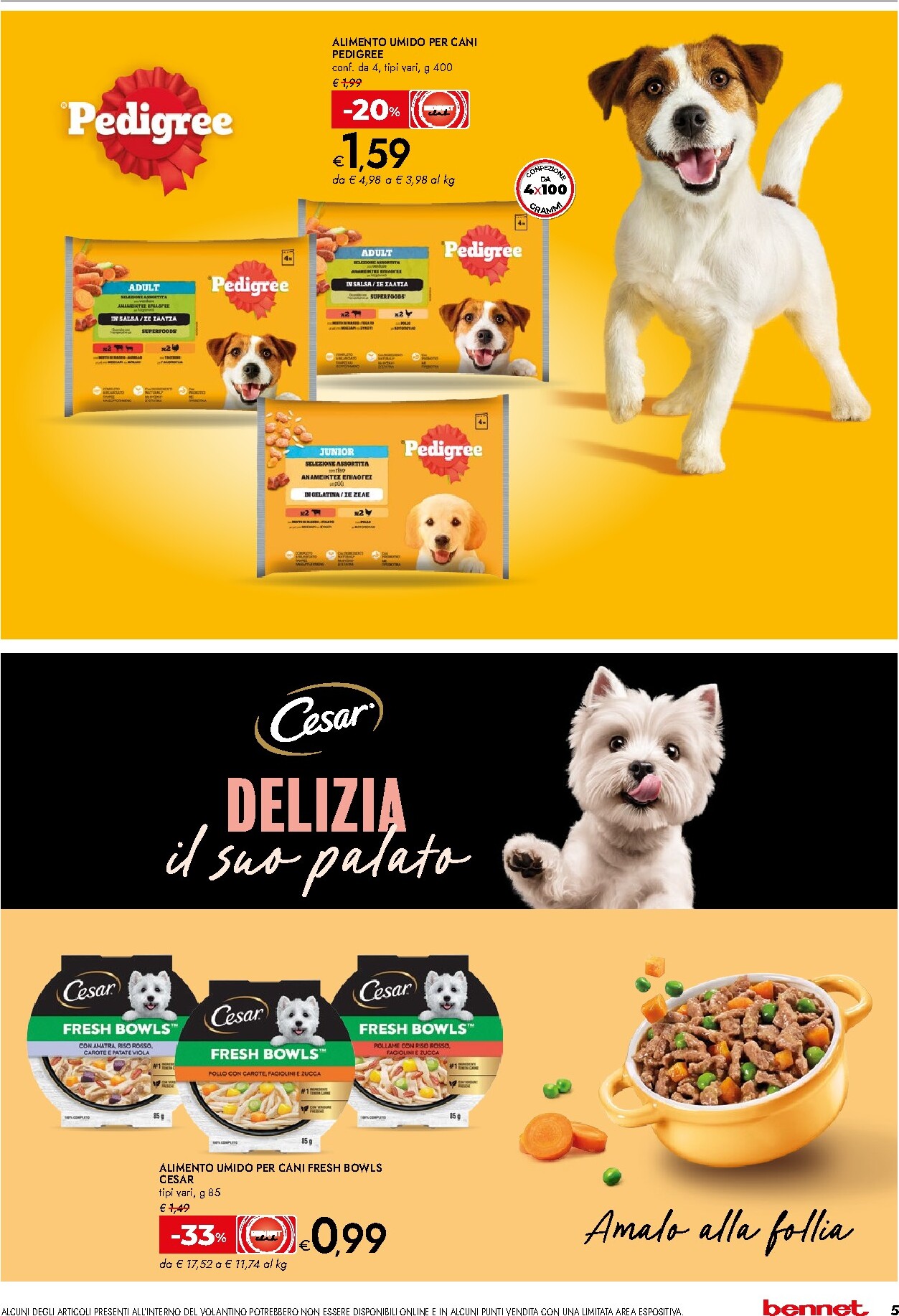 bennet - Volantino attuale di Bennet - Offerte extra valido dal martedì 07/04/2026 al domenica 19/04/2026 - page: 5