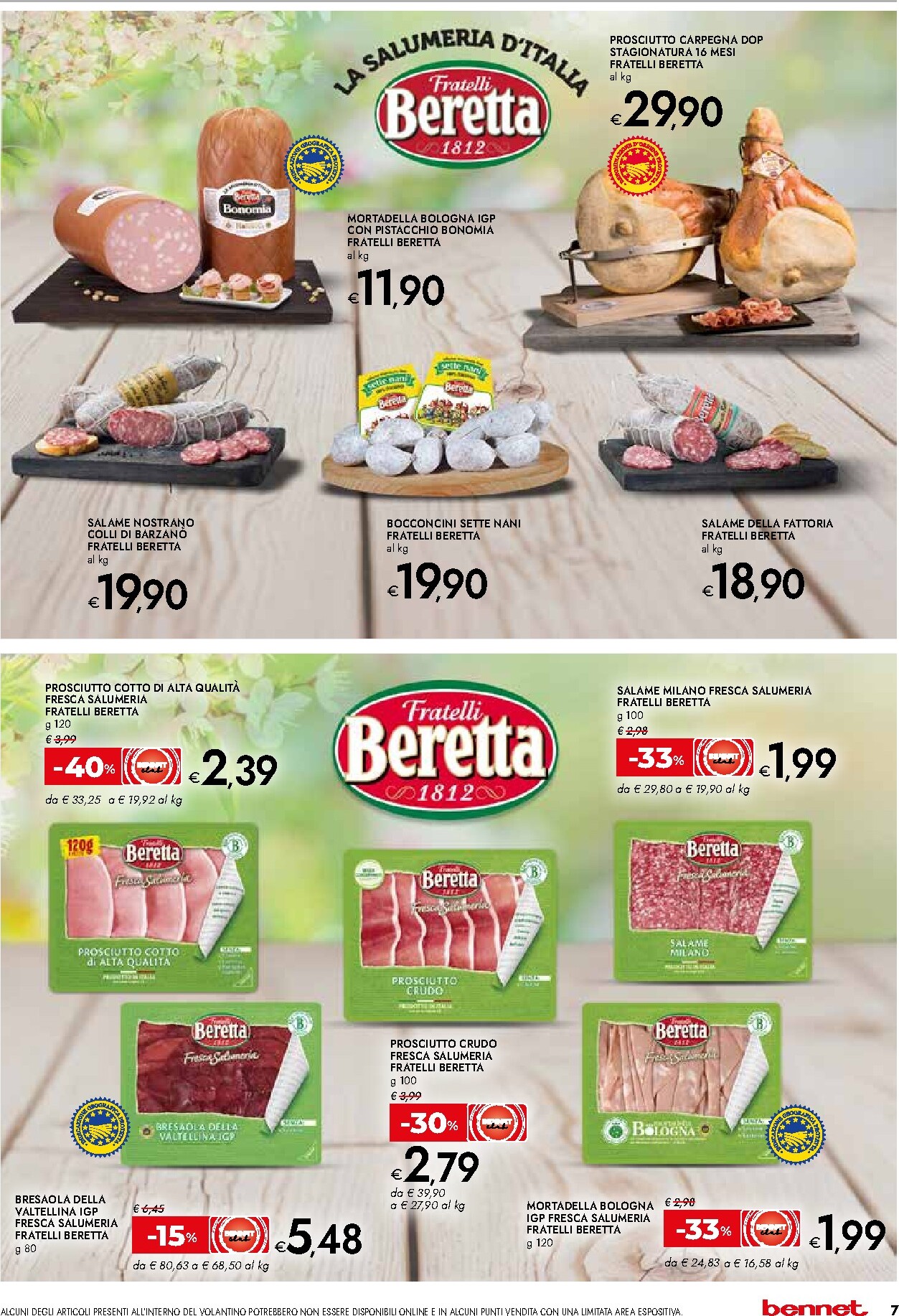 bennet - Volantino attuale di Bennet - Offerte extra valido dal giovedì 14/05/2026 al mercoledì 27/05/2026 - page: 7