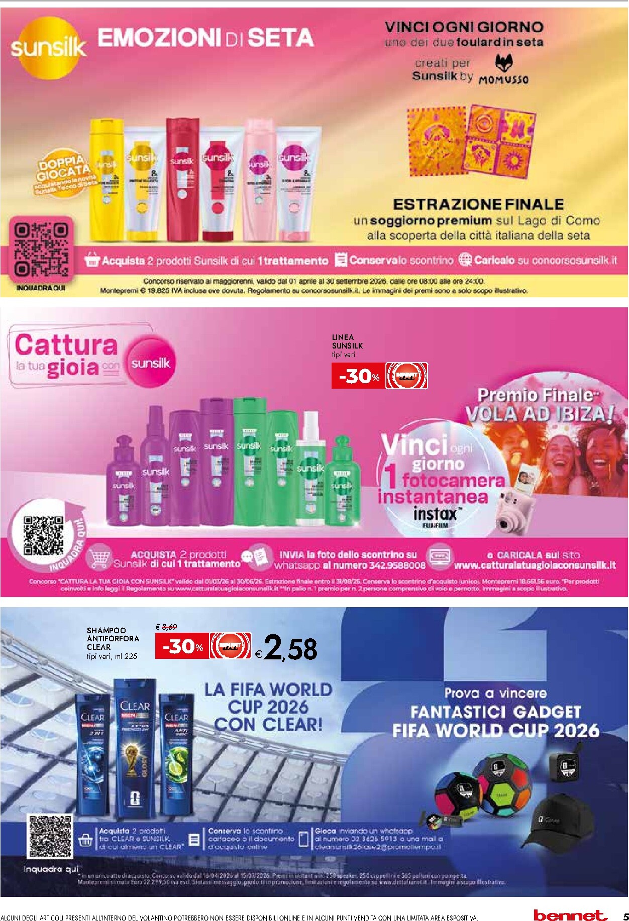 bennet - Volantino attuale di Bennet - Offerte extra valido dal giovedì 14/05/2026 al mercoledì 27/05/2026 - page: 5