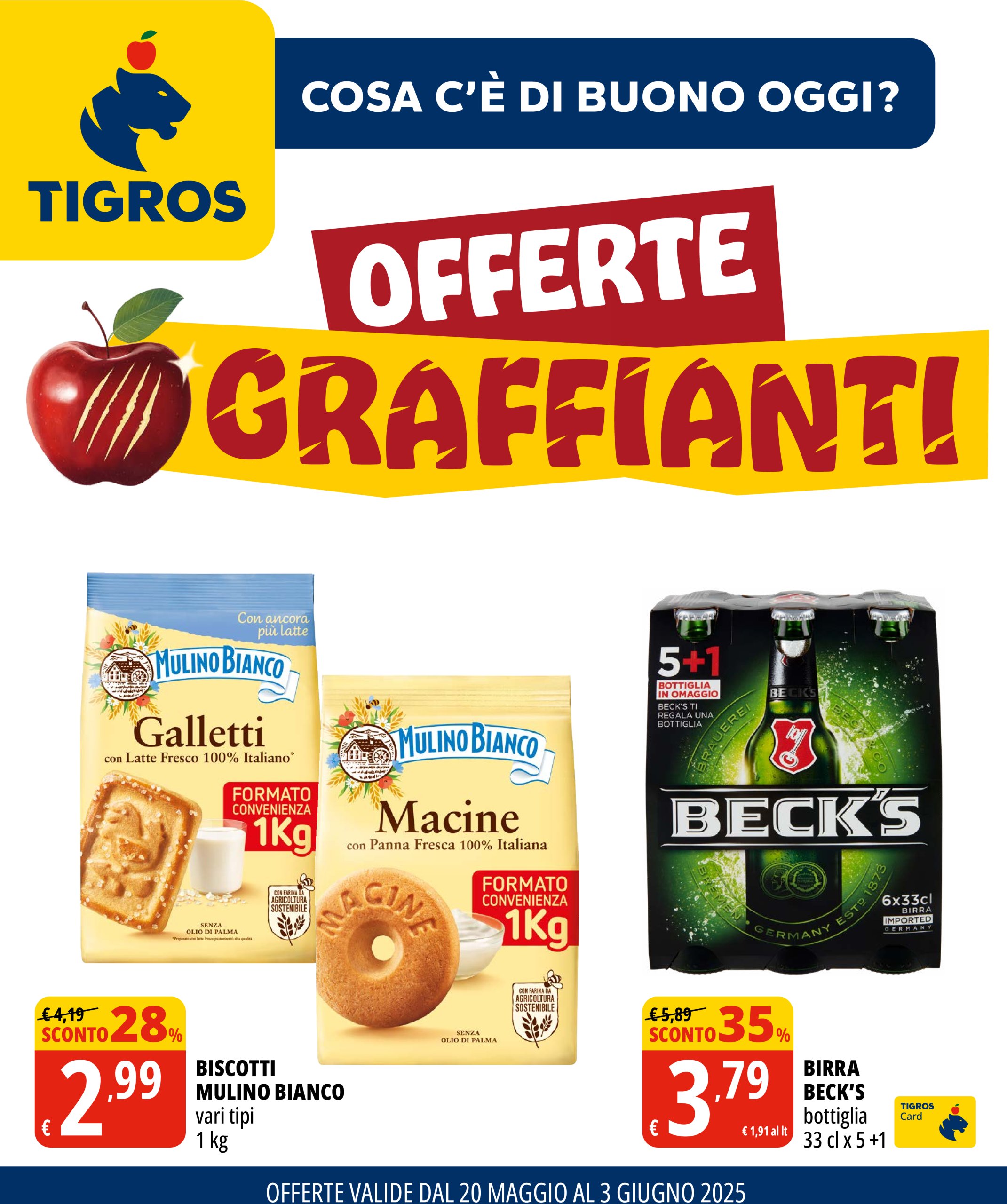 tigros - Volantino Tigros valido dal 20/05 al 03/06 - page: 1