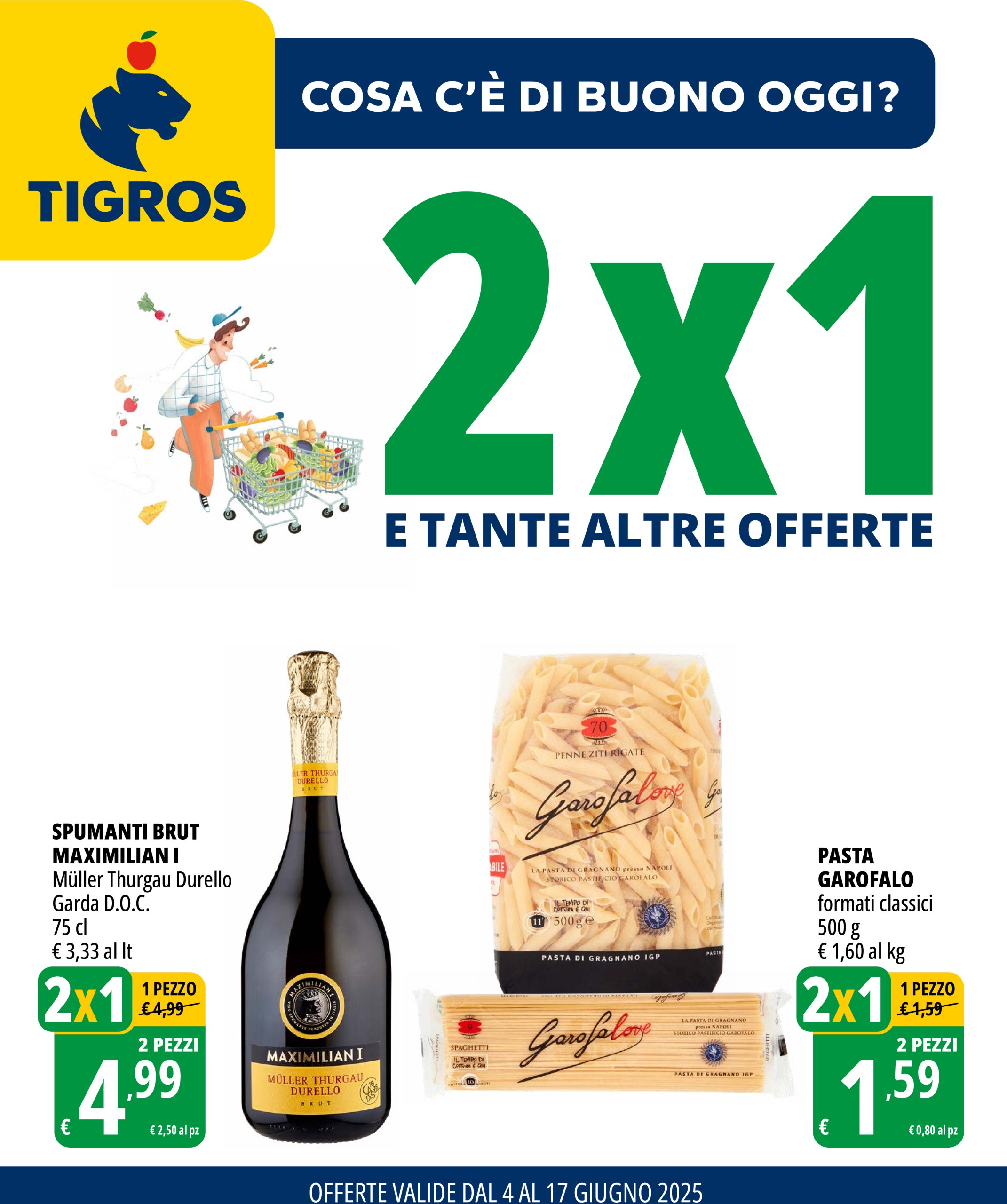 tigros - Volantino Tigros valido dal 04/06 al 17/06 - page: 1