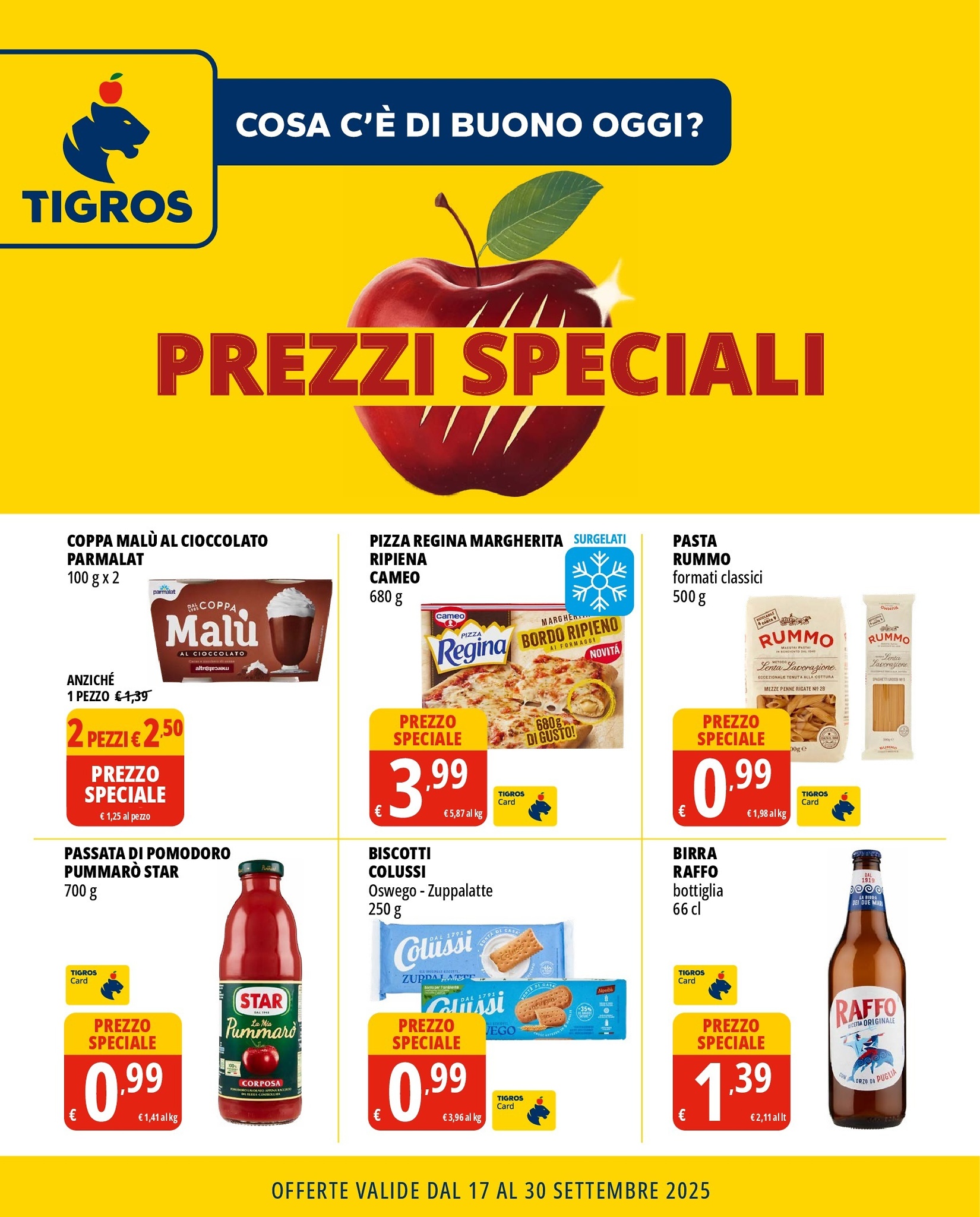 tigros - Volantino Tigros valido dal 17/09 al 30/09