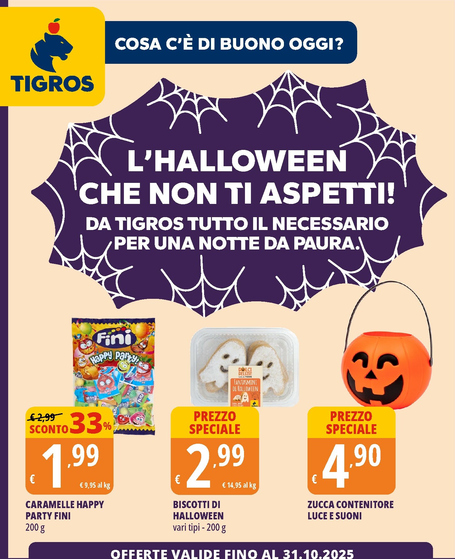 tigros - Volantino Tigros - Halloween valido dal 16/10 al 31/10