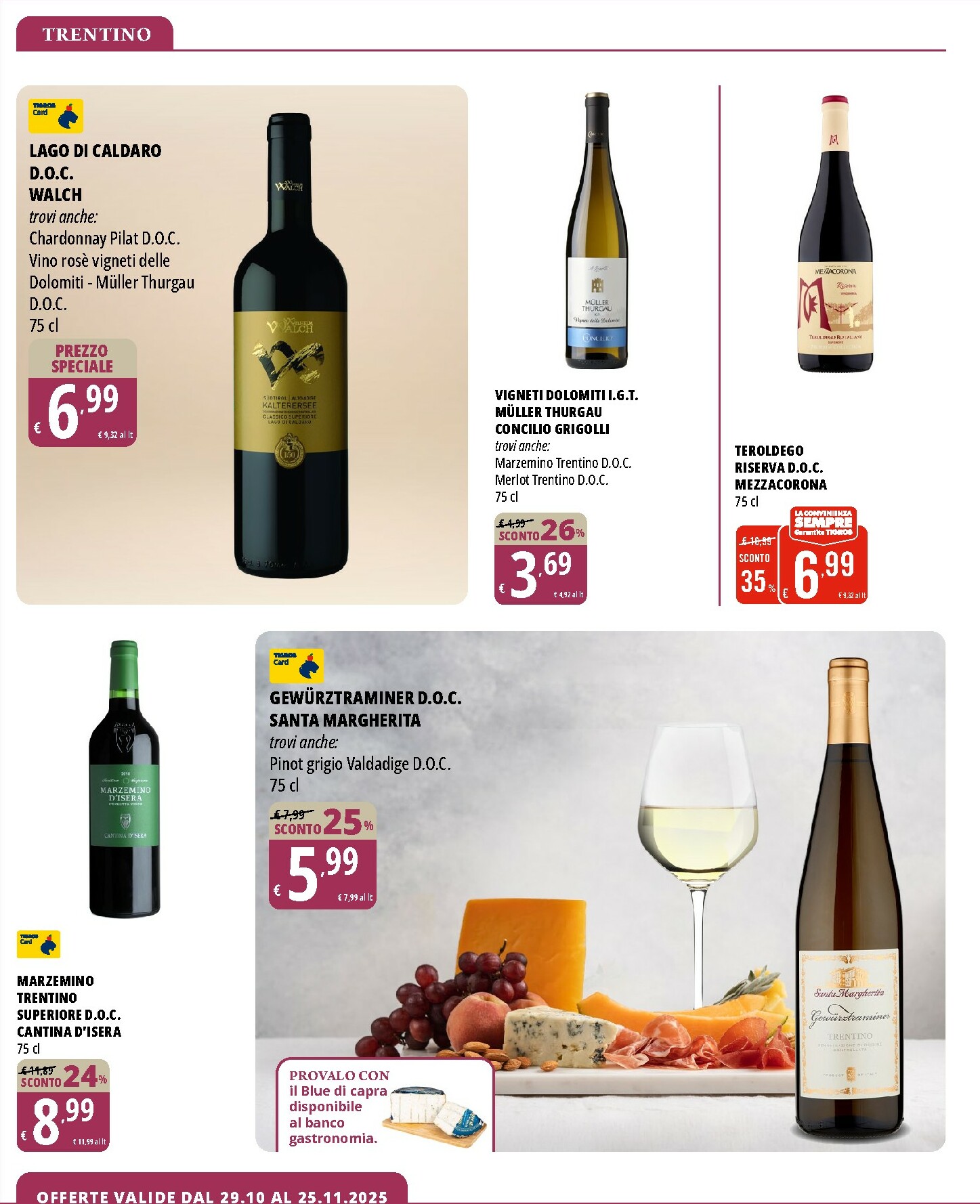 tigros - Volantino Tigros - Le Offerte della Nostra Enoteca valido dal 29/10 al 25/11 - page: 6