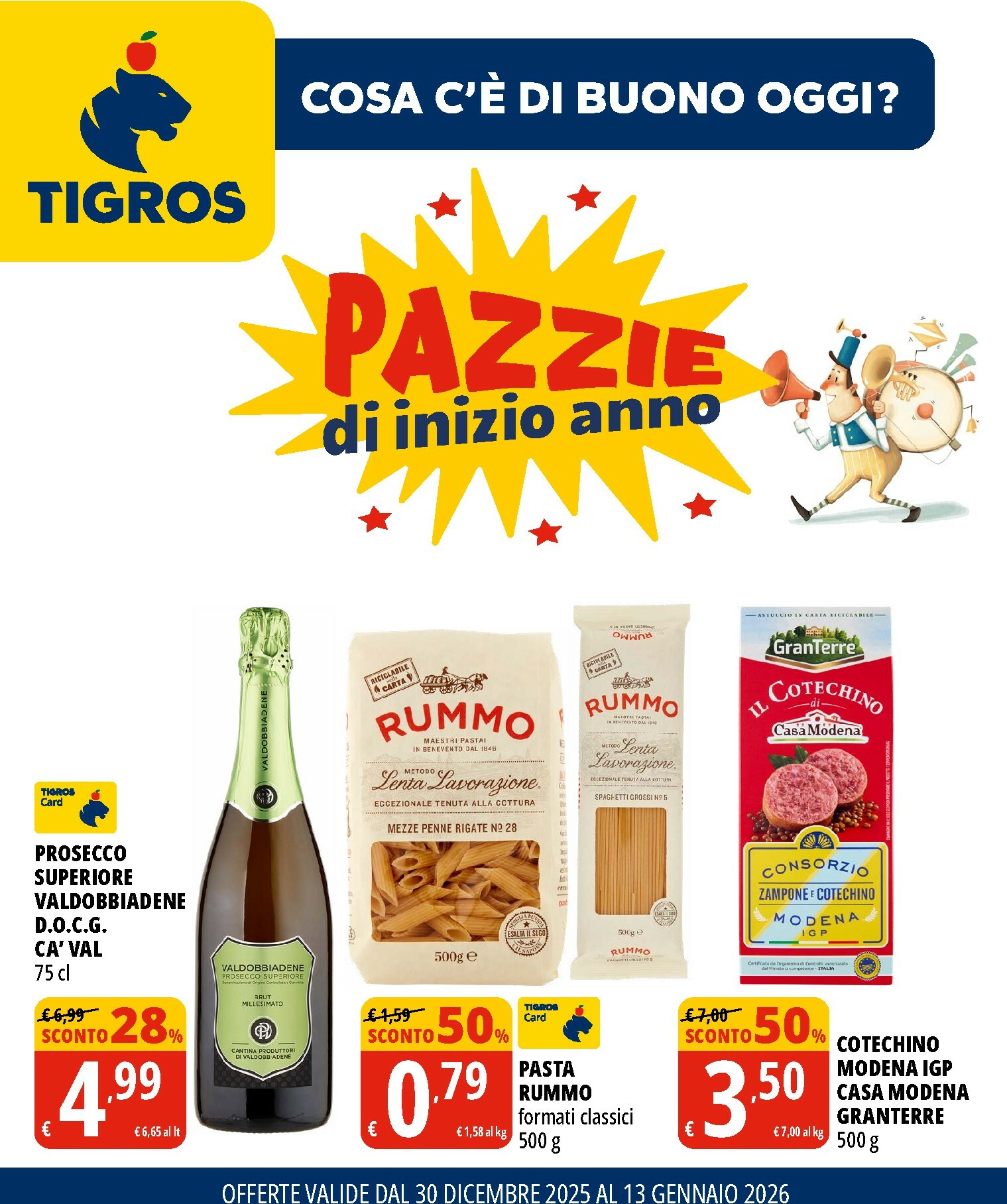 tigros - Volantino Tigros valido dal 30/12 al 13/01