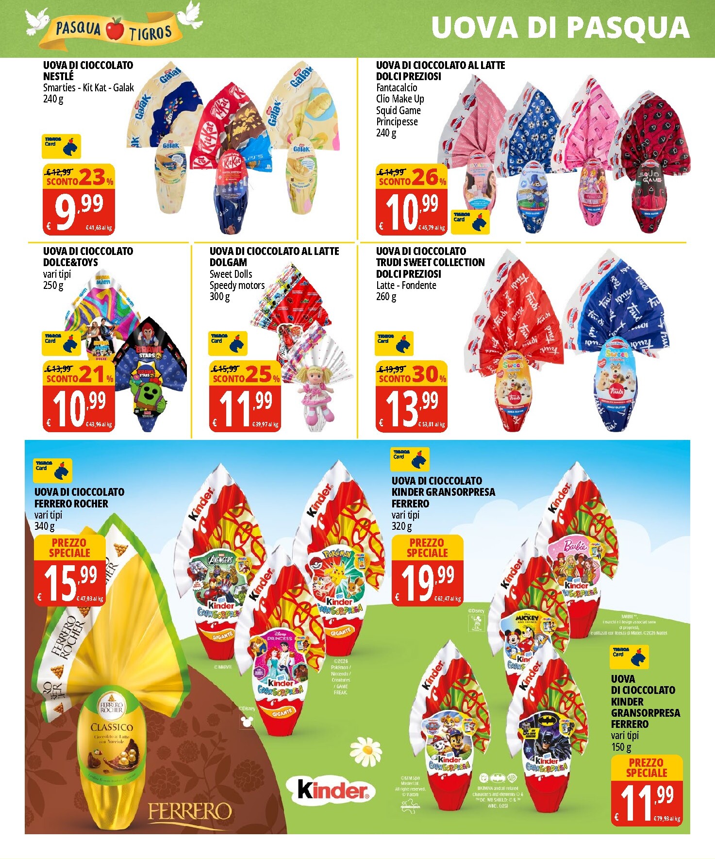 tigros - Volantino Tigros valido dal 24/03/2026 al 06/04/2026 - page: 4