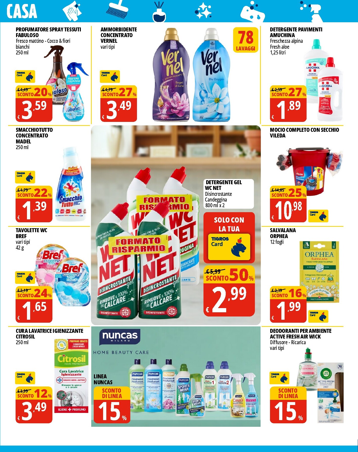 tigros - Volantino attuale di Tigros - Casa e bellezza valido dal mercoledì 22/04/2026 al martedì 05/05/2026 - page: 8