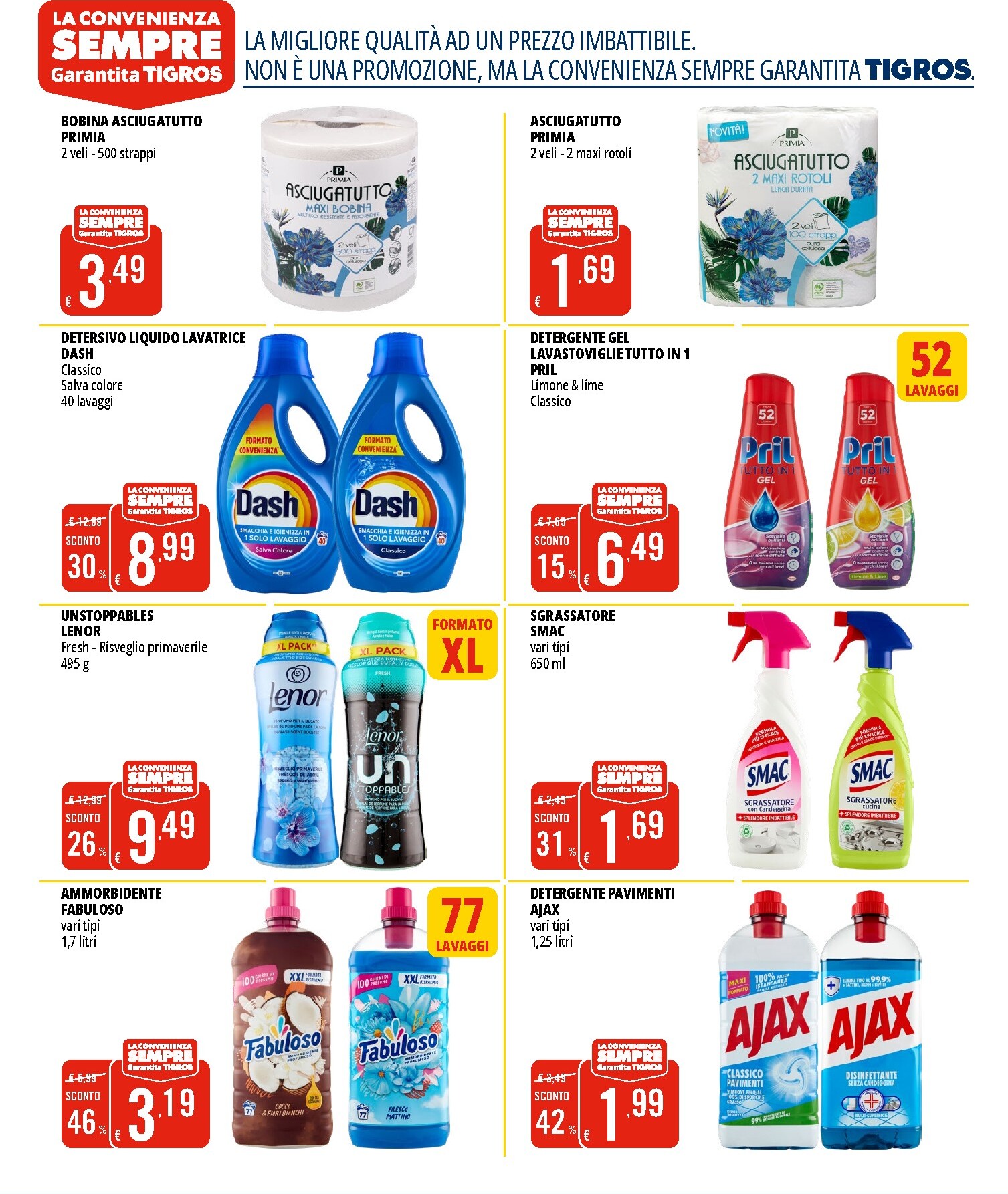 tigros - Volantino attuale di Tigros - Casa e bellezza valido dal mercoledì 22/04/2026 al martedì 05/05/2026 - page: 9
