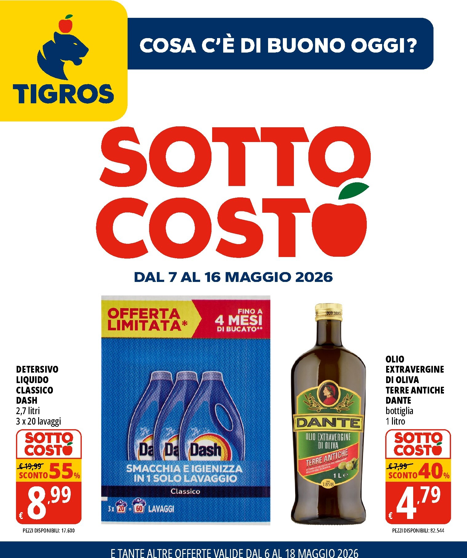 tigros - Volantino futuro Tigros valido dal giovedì 07/05/2026 al sabato 16/05/2026