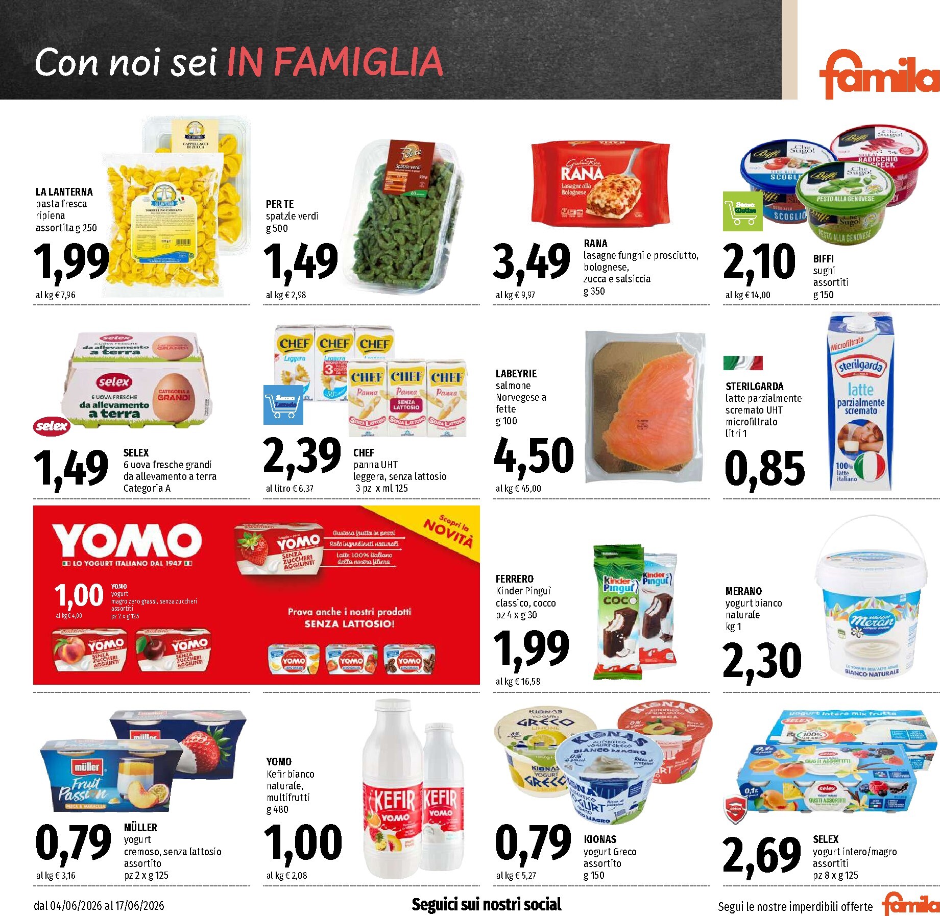famila - Volantino attuale di Famila - Affari valido dal giovedì 04/06/2026 al mercoledì 17/06/2026 - page: 7