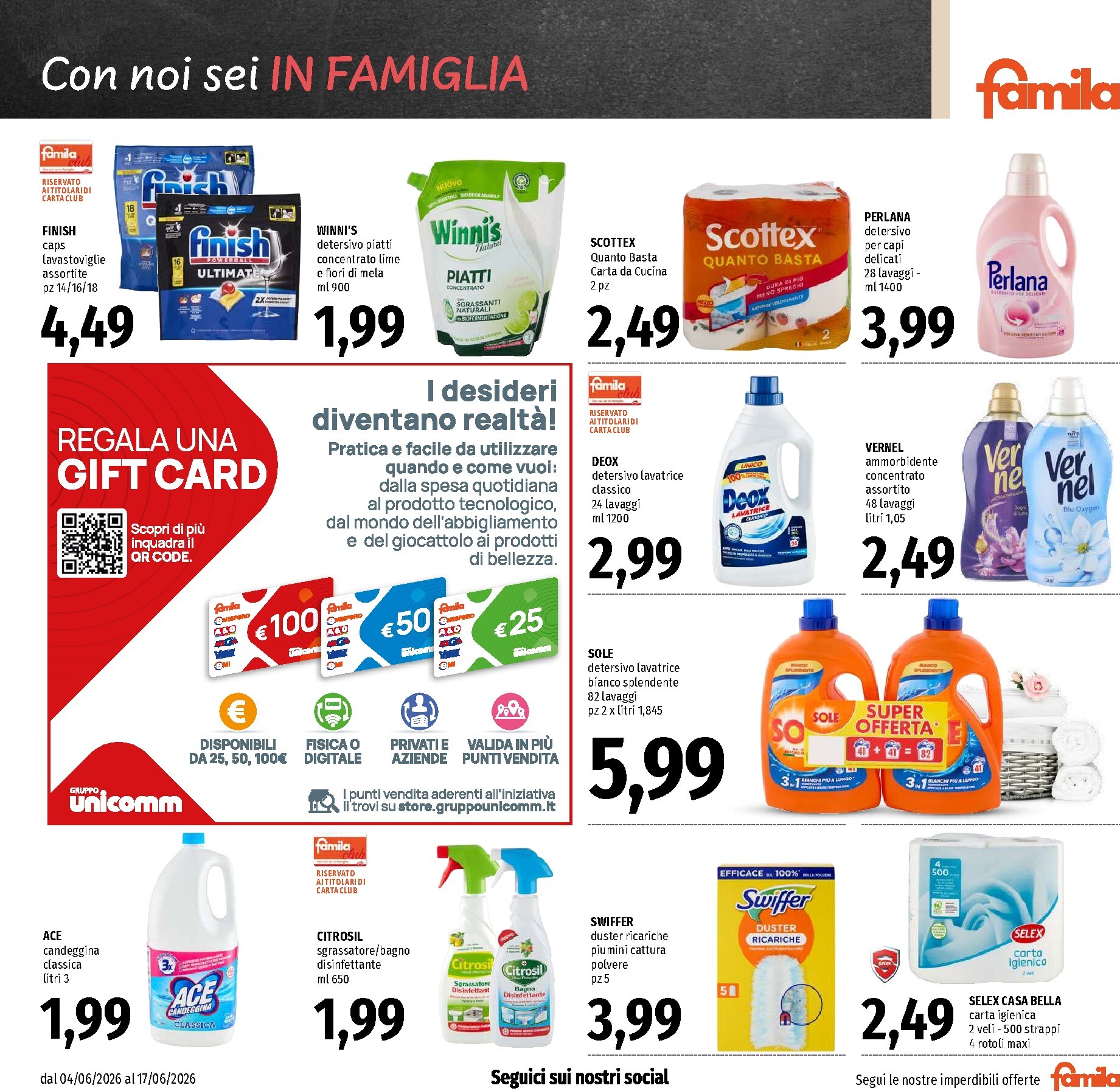 famila - Volantino attuale di Famila - Affari valido dal giovedì 04/06/2026 al mercoledì 17/06/2026 - page: 17