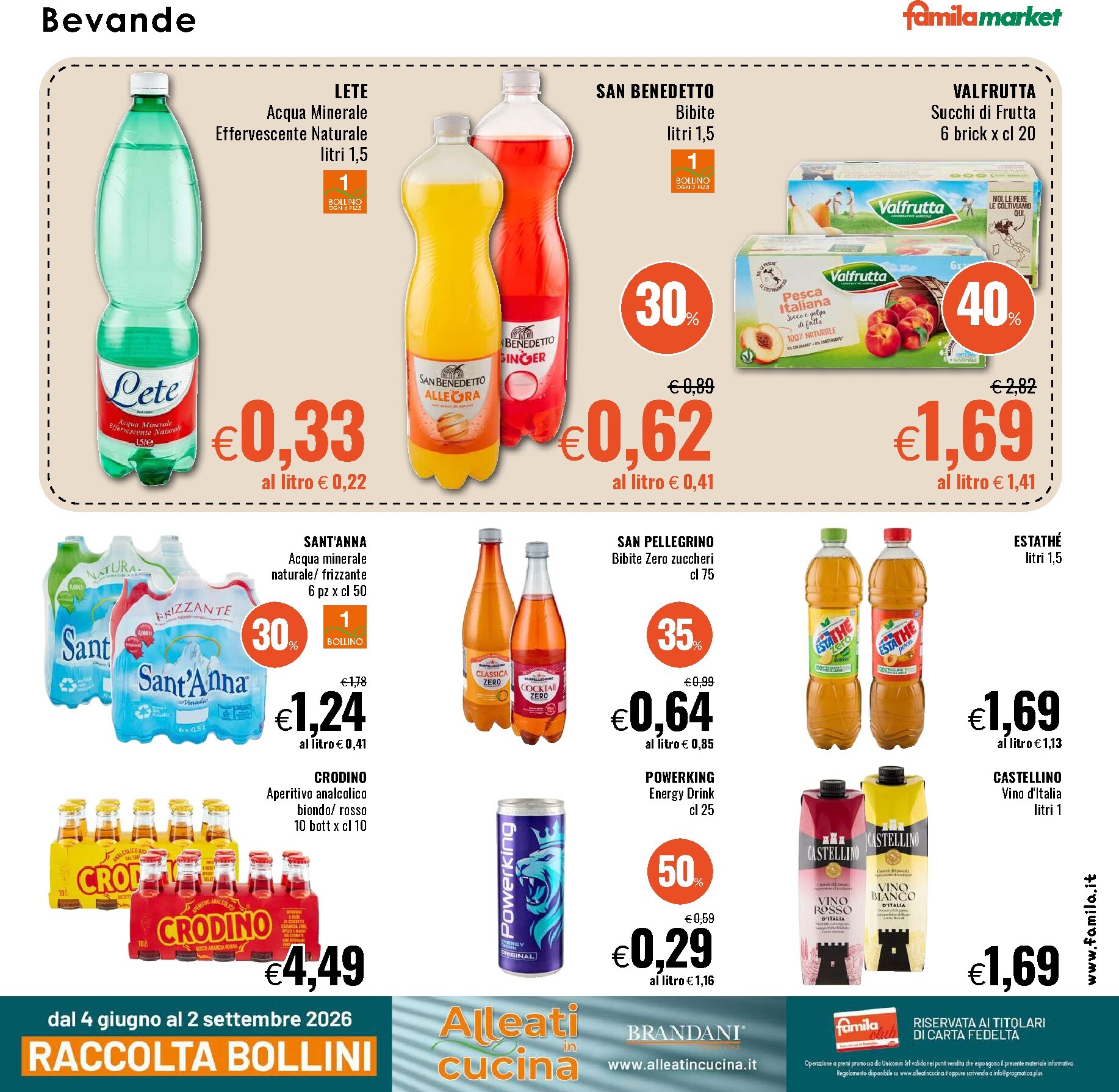 famila - Volantino attuale di Famila Market valido dal giovedì 04/06/2026 al mercoledì 17/06/2026 - page: 15