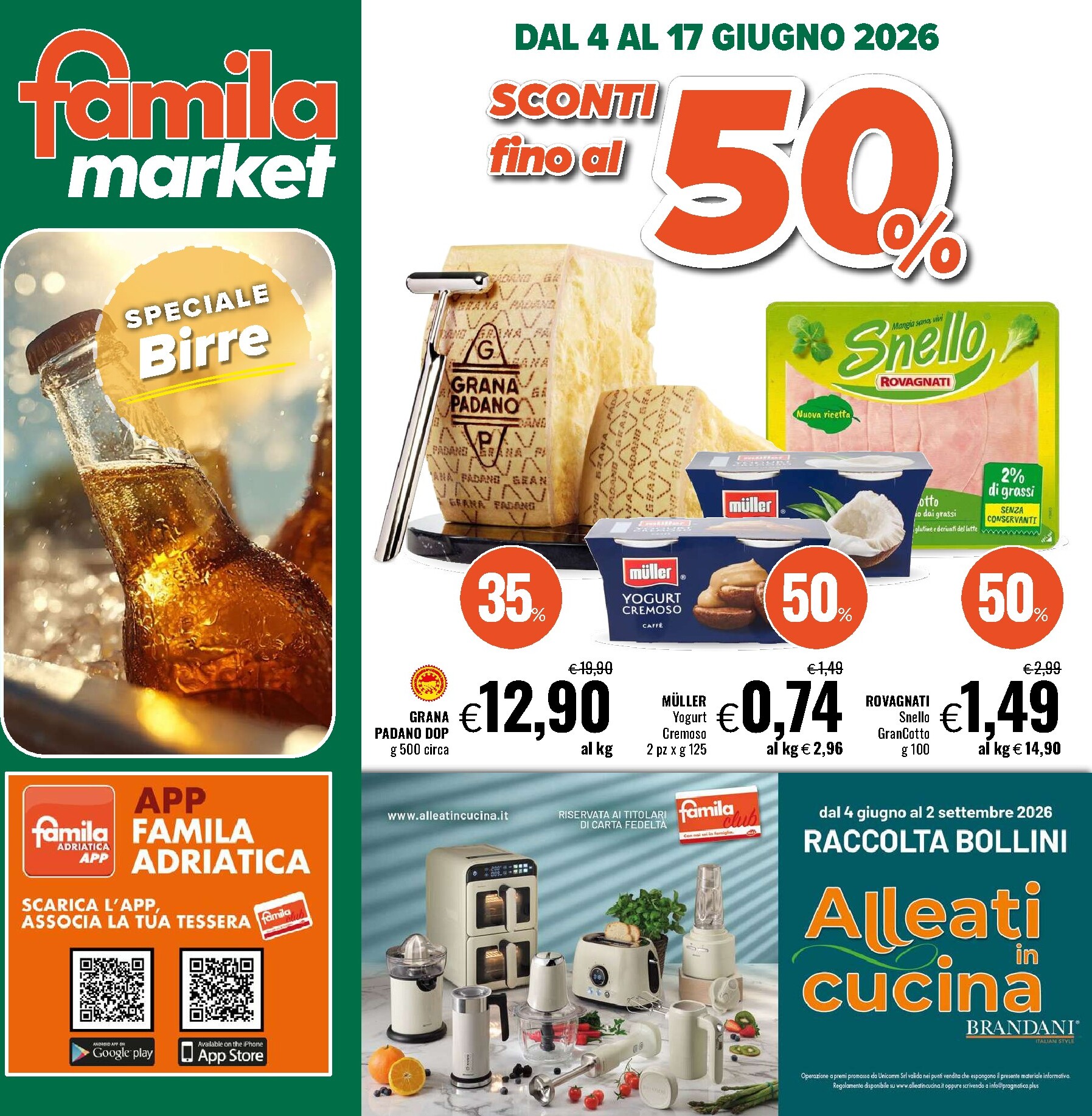 famila - Volantino attuale di Famila Market valido dal giovedì 04/06/2026 al mercoledì 17/06/2026 - page: 1