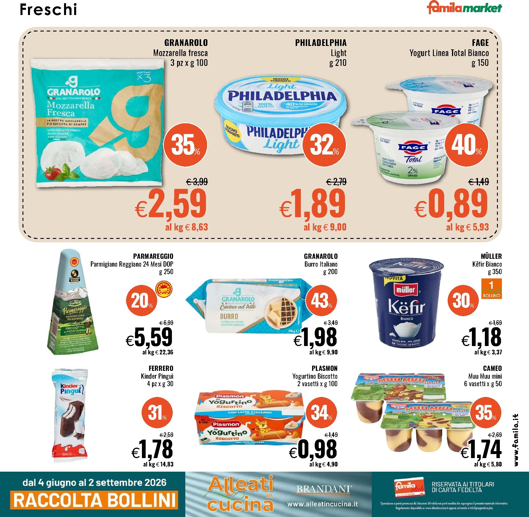 famila - Volantino futuro Famila Market valido dal giovedì 18/06/2026 al mercoledì 01/07/2026 - page: 9