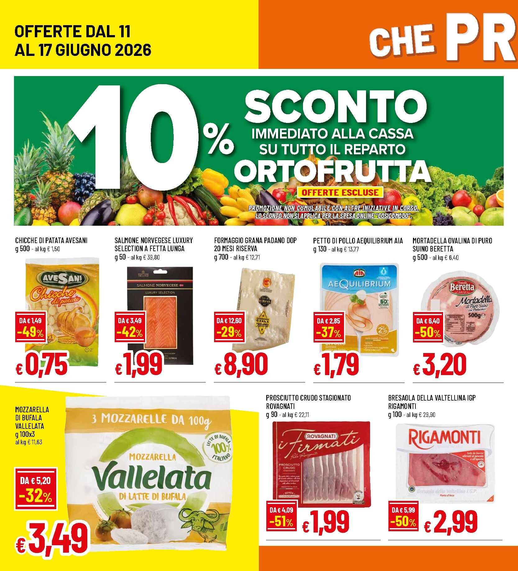 famila - Volantino attuale di Famila - Che Prezzi valido dal giovedì 11/06/2026 al mercoledì 17/06/2026 - page: 2