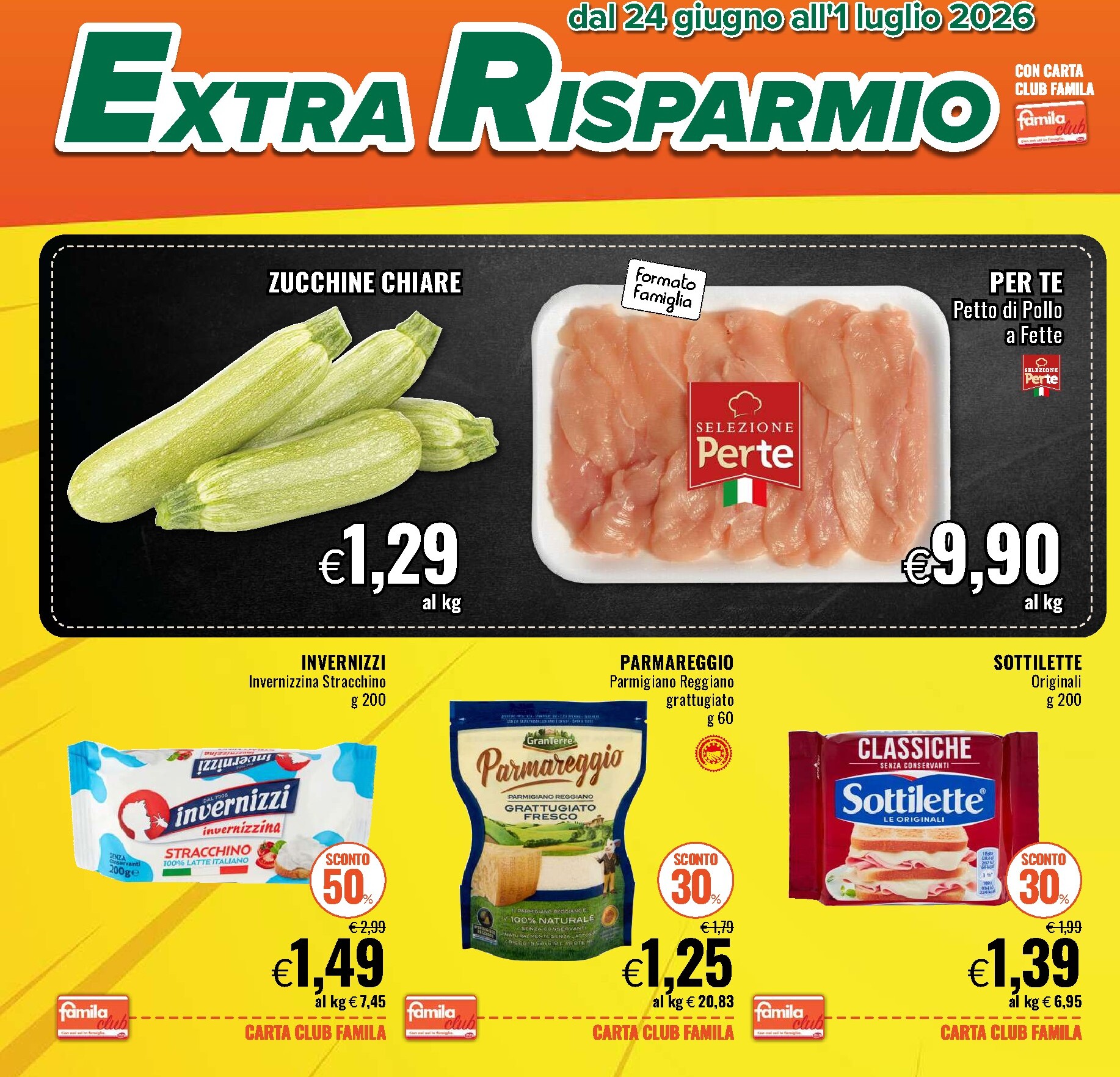 famila - Volantino attuale di Famila - Extra Risparmio valido dal mercoledì 24/06/2026 al mercoledì 01/07/2026 - page: 2