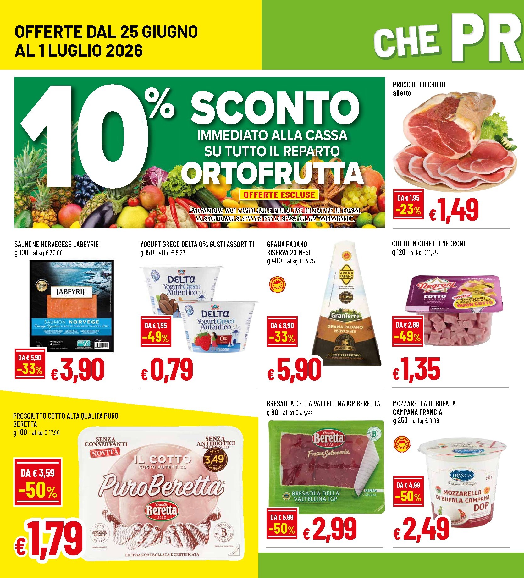 famila - Volantino attuale di Famila - Buono Sconto valido dal lunedì 22/06/2026 al domenica 28/06/2026 - page: 2