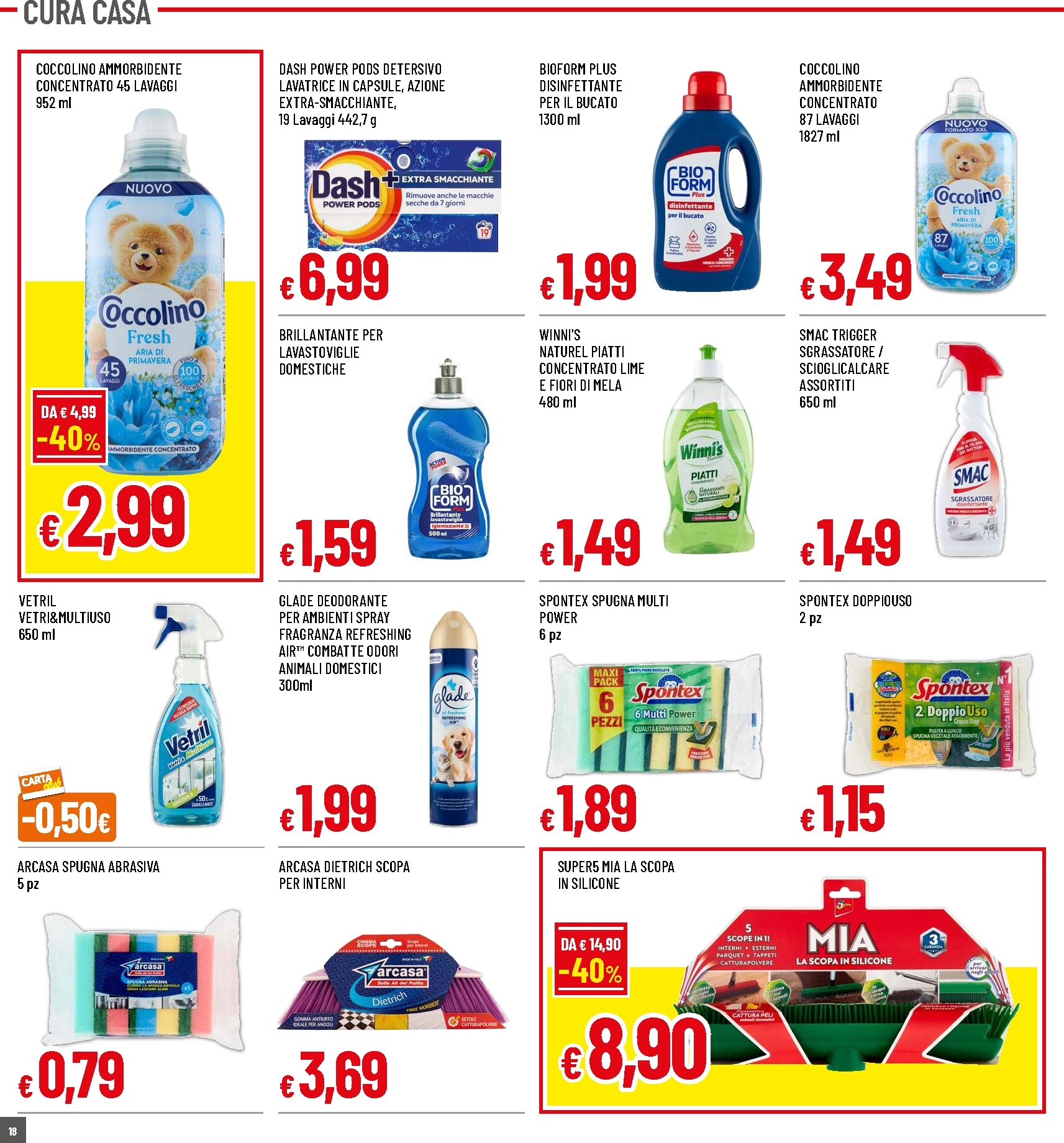 famila - Volantino attuale di Famila Superstore valido dal giovedì 18/06/2026 al mercoledì 01/07/2026 - page: 18