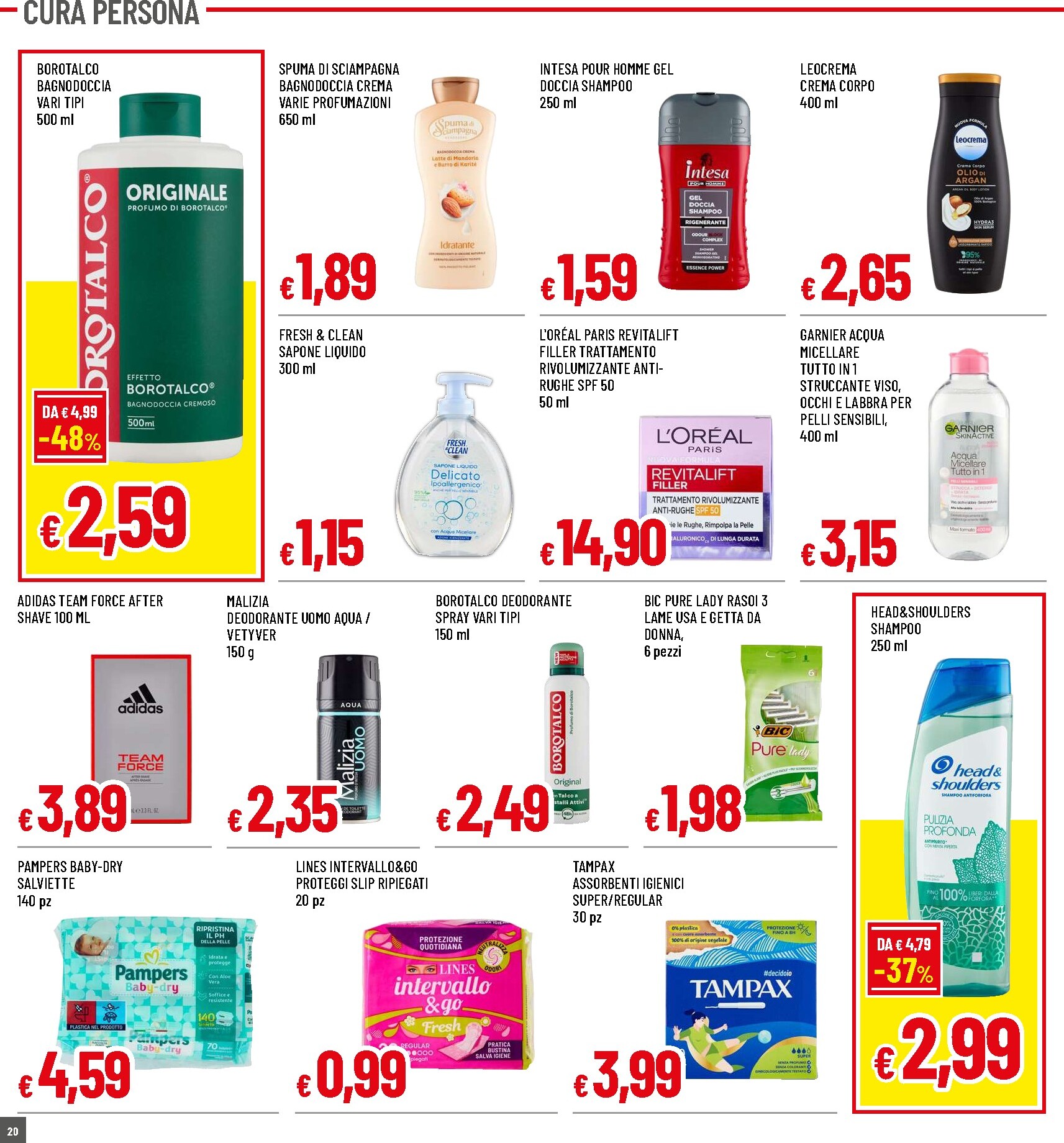 famila - Volantino attuale di Famila Superstore valido dal giovedì 18/06/2026 al mercoledì 01/07/2026 - page: 20