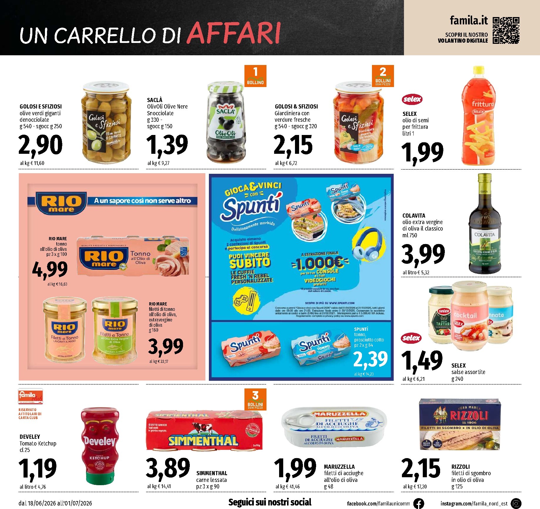 famila - Volantino attuale di Famila - Un Carrello di Affari valido dal giovedì 18/06/2026 al mercoledì 01/07/2026 - page: 10
