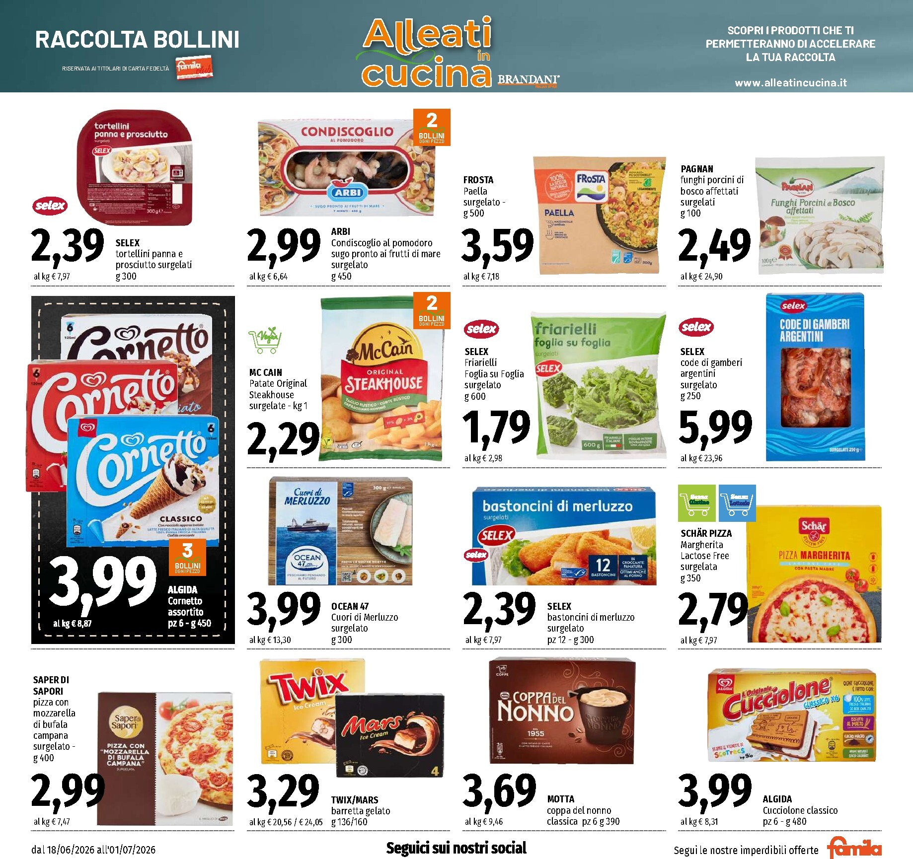 famila - Volantino attuale di Famila - Un Carrello di Affari valido dal giovedì 18/06/2026 al mercoledì 01/07/2026 - page: 9