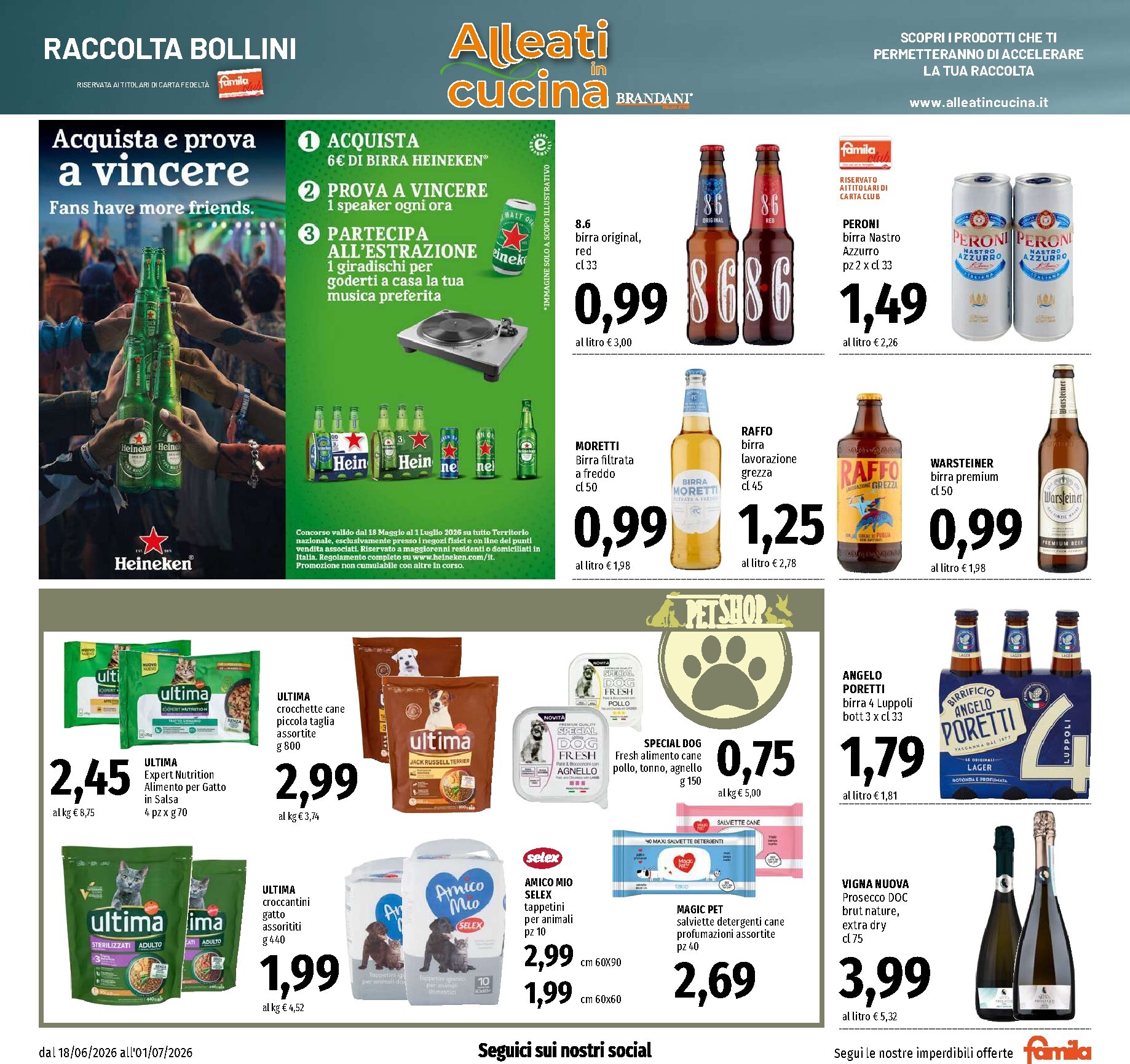 famila - Volantino attuale di Famila - Un Carrello di Affari valido dal giovedì 18/06/2026 al mercoledì 01/07/2026 - page: 17