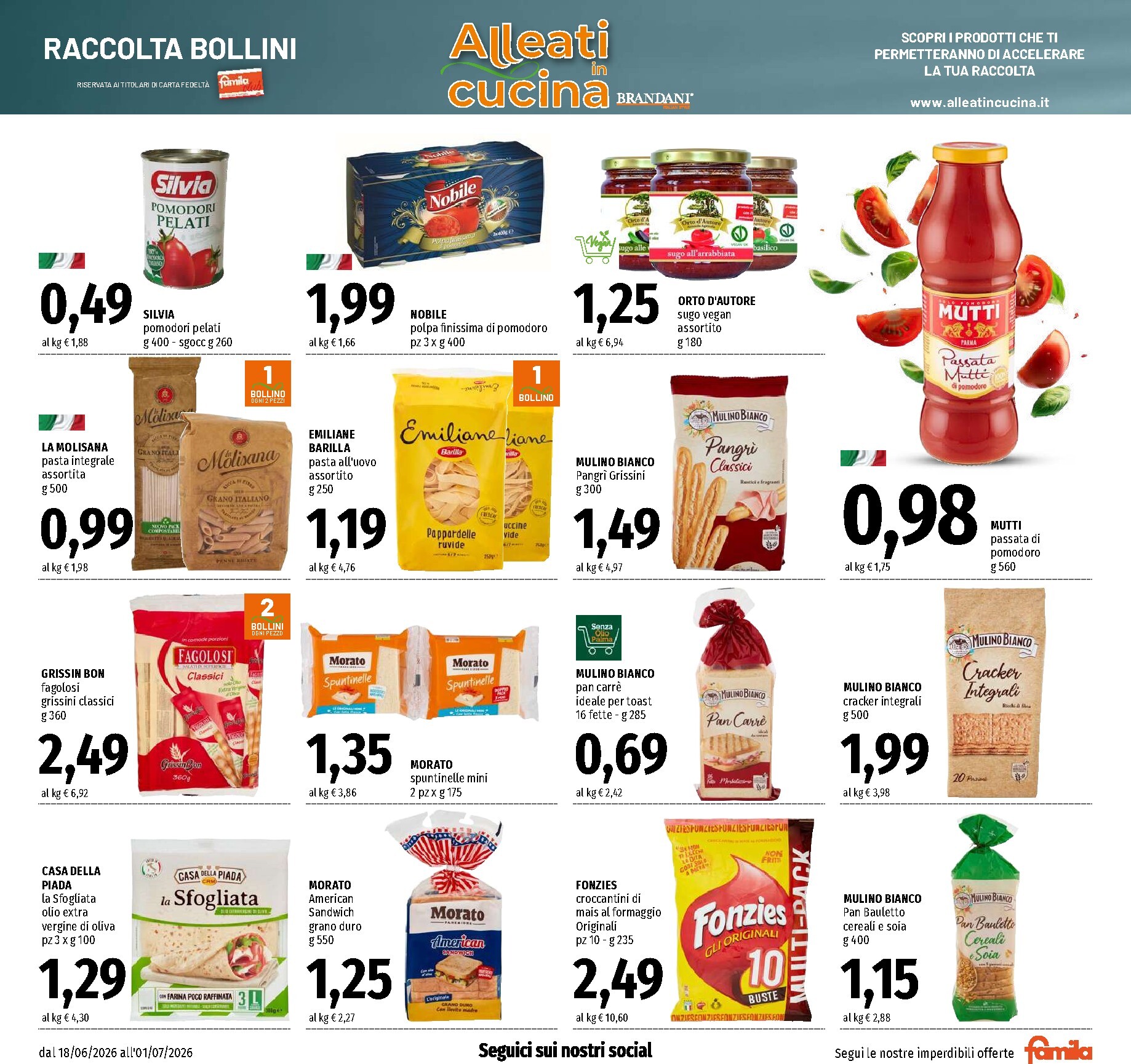 famila - Volantino attuale di Famila - Un Carrello di Affari valido dal giovedì 18/06/2026 al mercoledì 01/07/2026 - page: 11