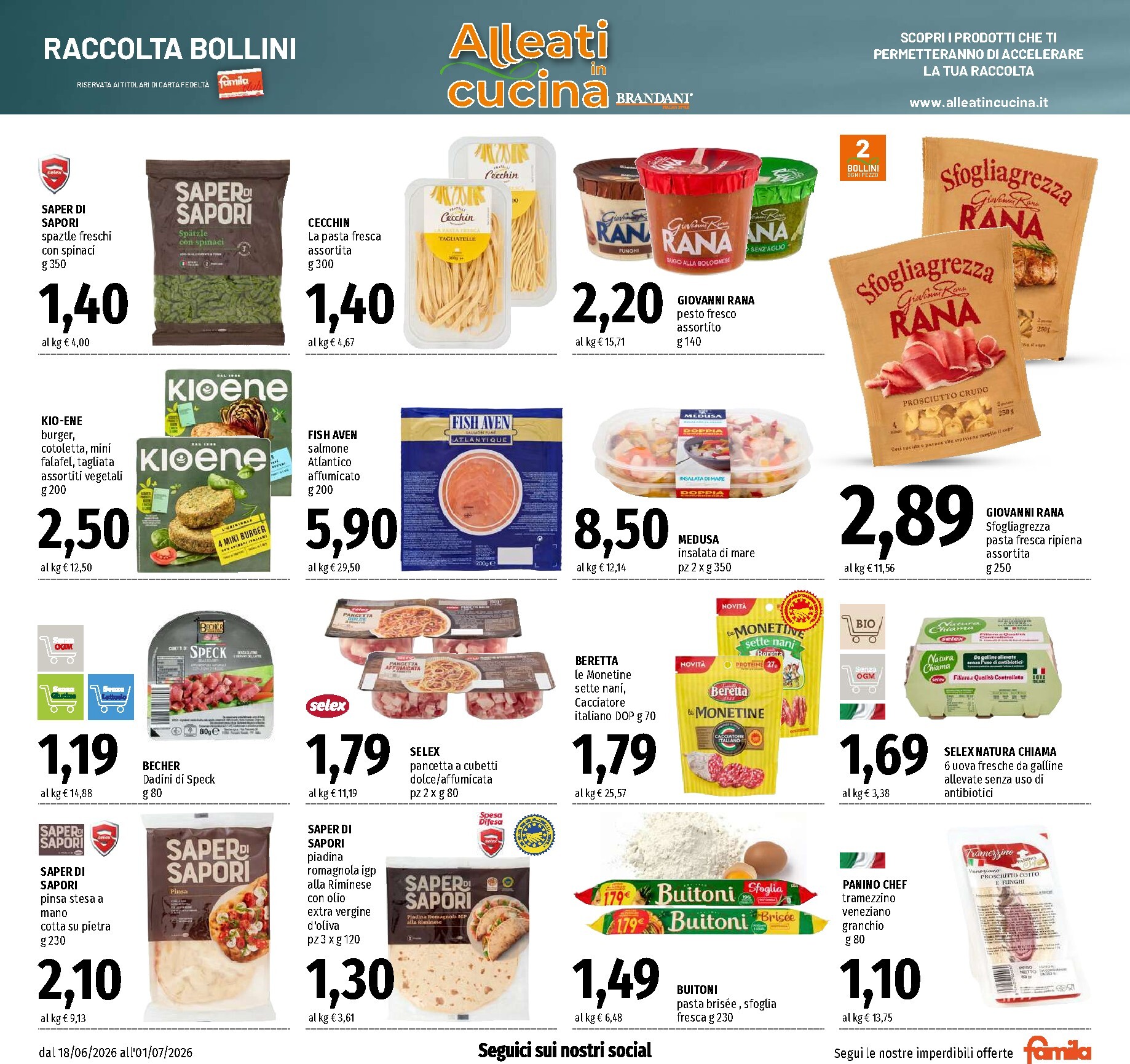famila - Volantino attuale di Famila - Un Carrello di Affari valido dal giovedì 18/06/2026 al mercoledì 01/07/2026 - page: 7
