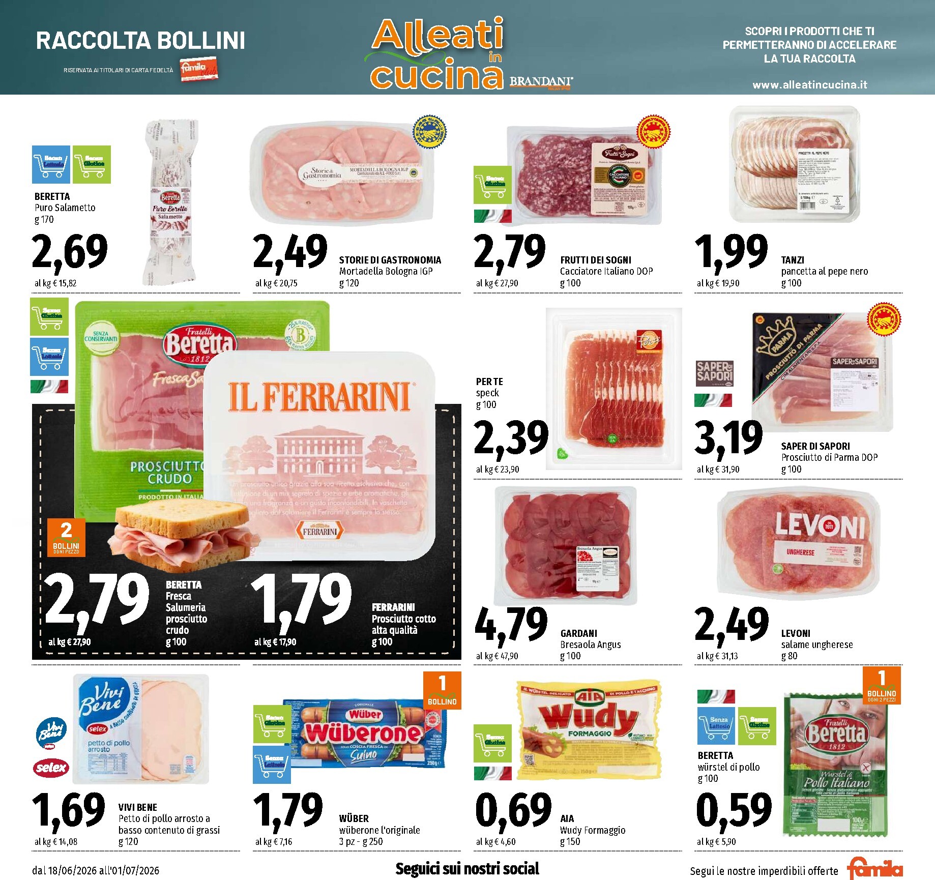famila - Volantino attuale di Famila - Un Carrello di Affari valido dal giovedì 18/06/2026 al mercoledì 01/07/2026 - page: 5