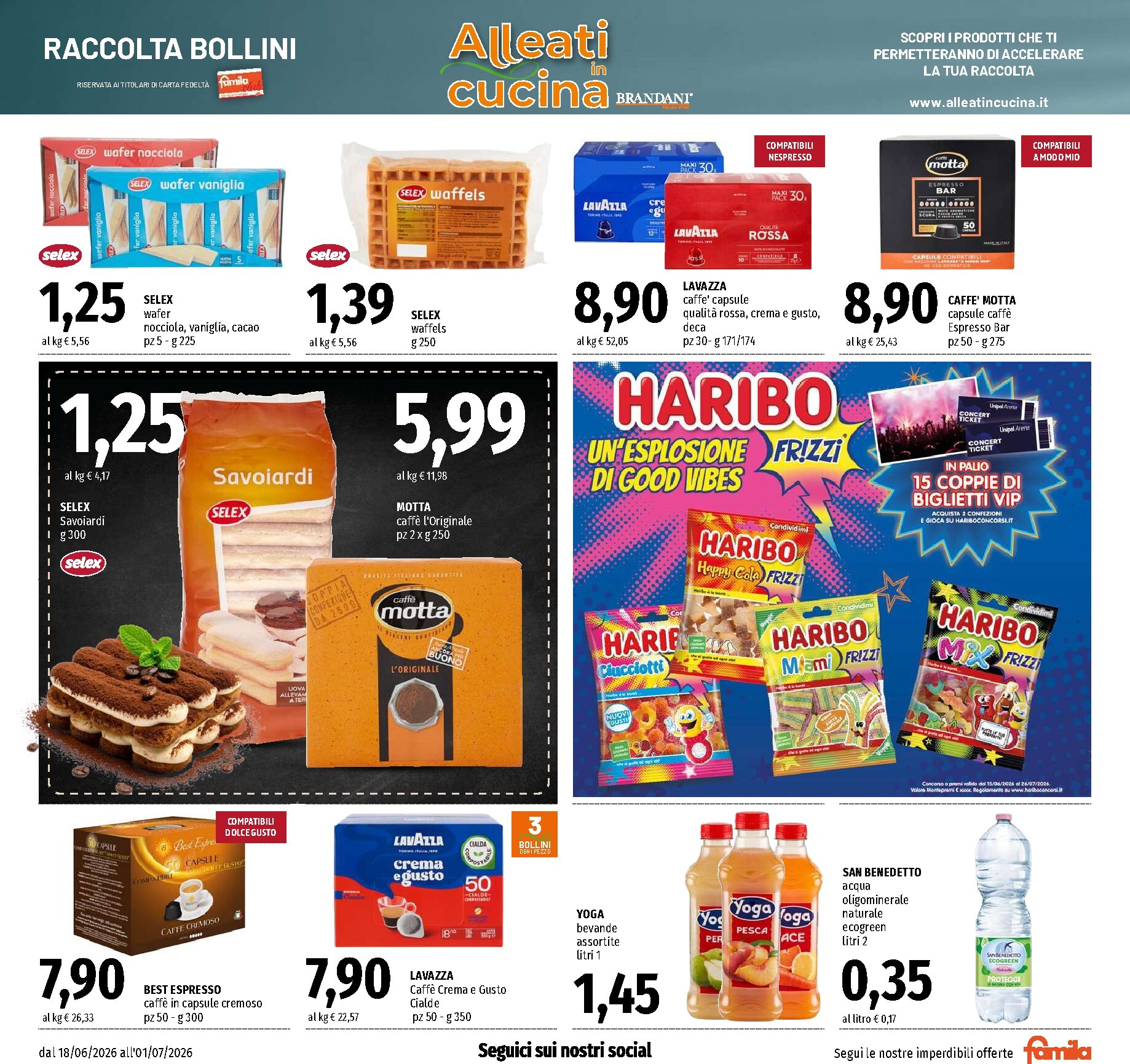 famila - Volantino attuale di Famila - Un Carrello di Affari valido dal giovedì 18/06/2026 al mercoledì 01/07/2026 - page: 15