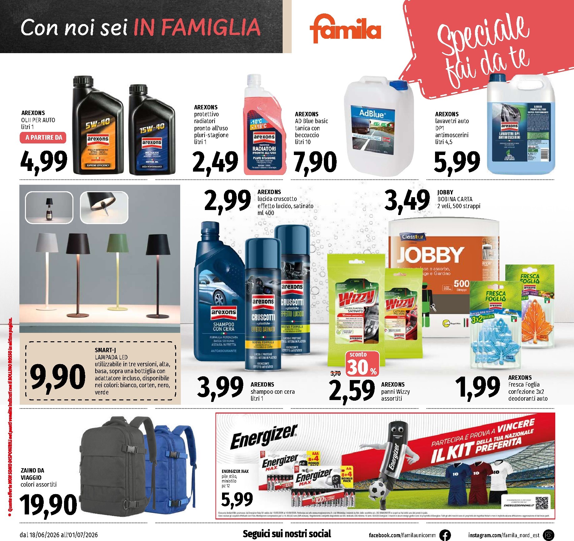 famila - Volantino attuale di Famila - Un Carrello di Affari valido dal giovedì 18/06/2026 al mercoledì 01/07/2026 - page: 26