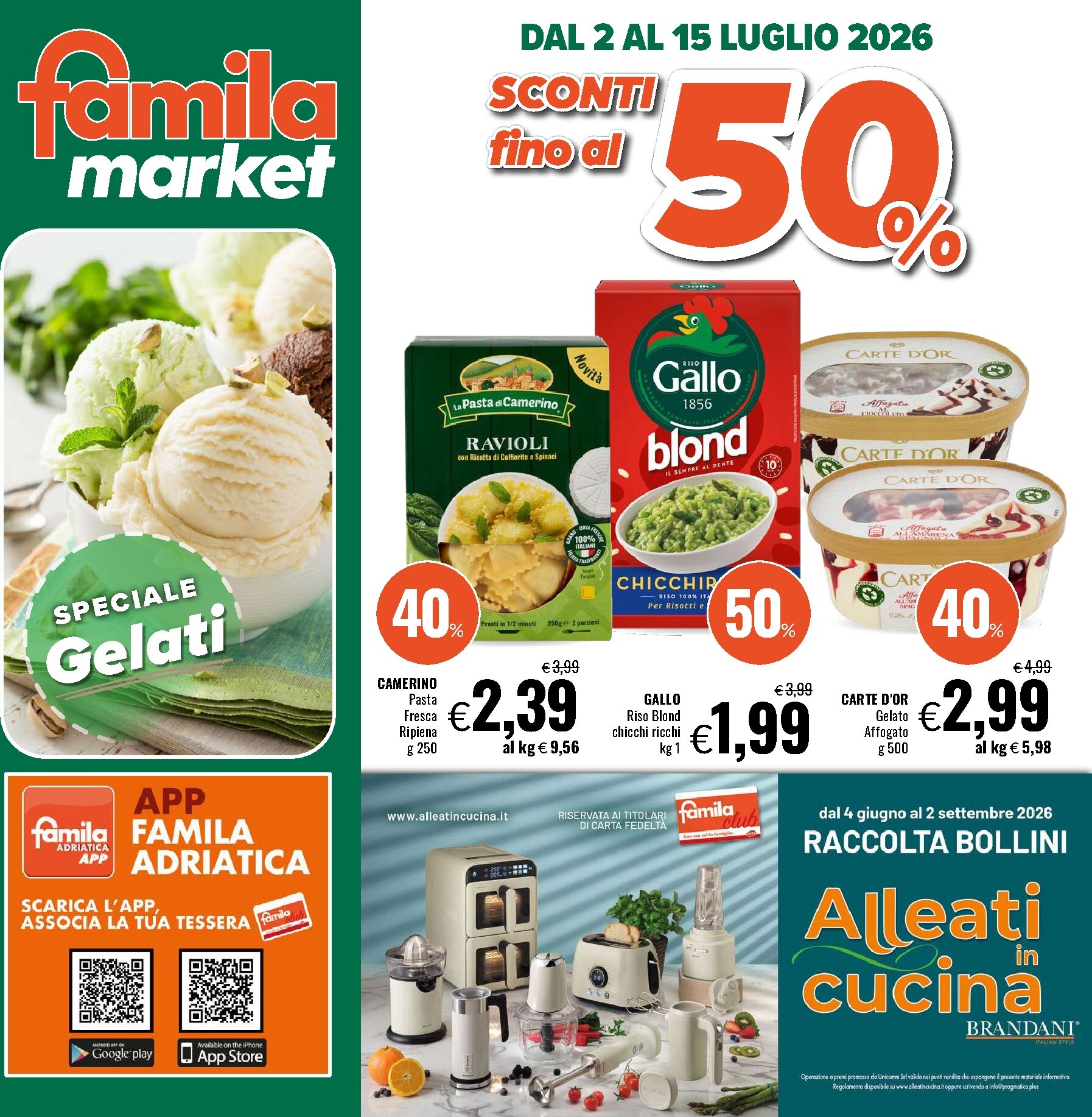 famila - Volantino futuro Famila market valido dal giovedì 02/07/2026 al mercoledì 15/07/2026