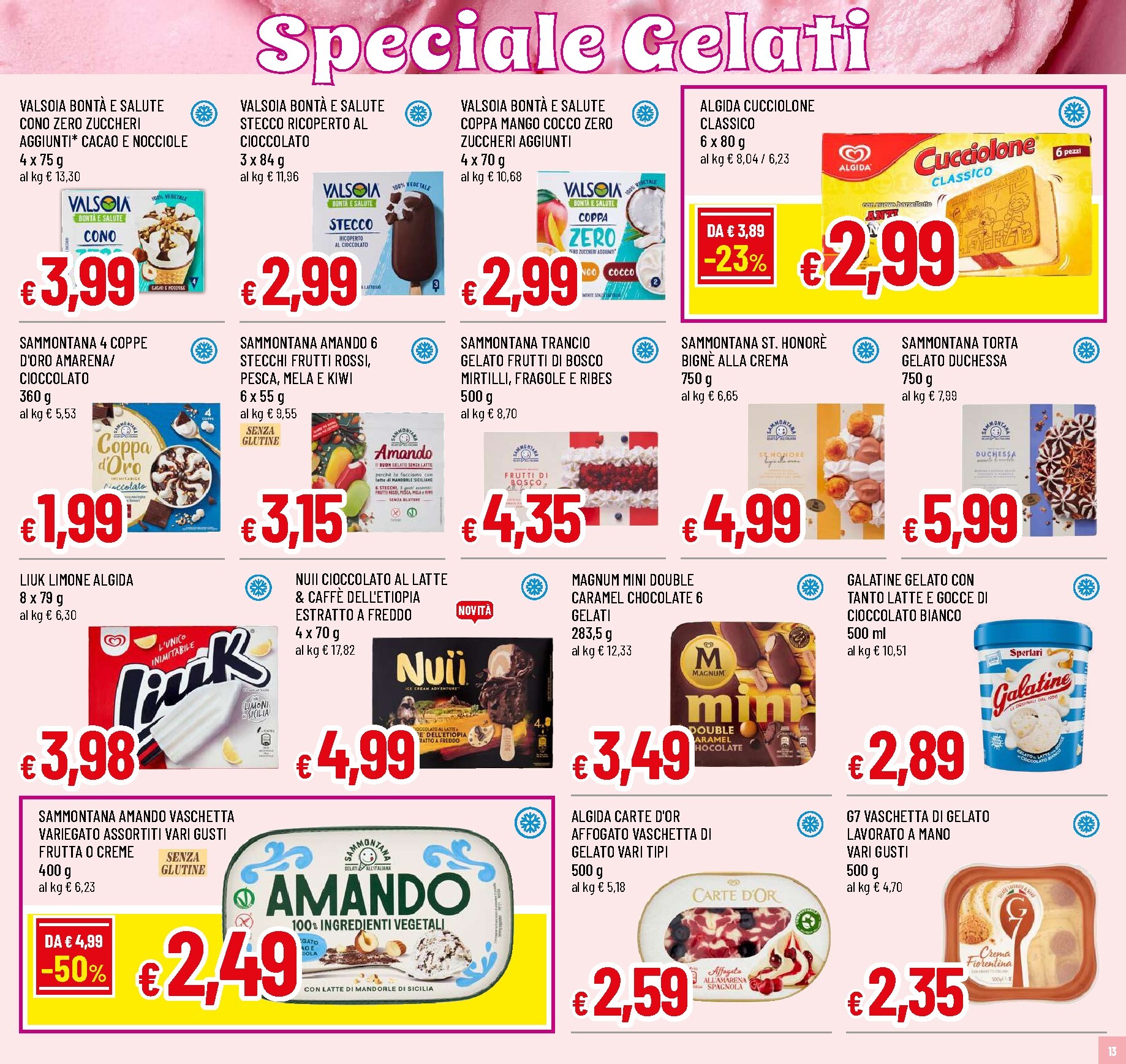 famila - Volantino attuale di Famila - Sconti fino al 50 % valido dal giovedì 02/07/2026 al mercoledì 15/07/2026 - page: 13