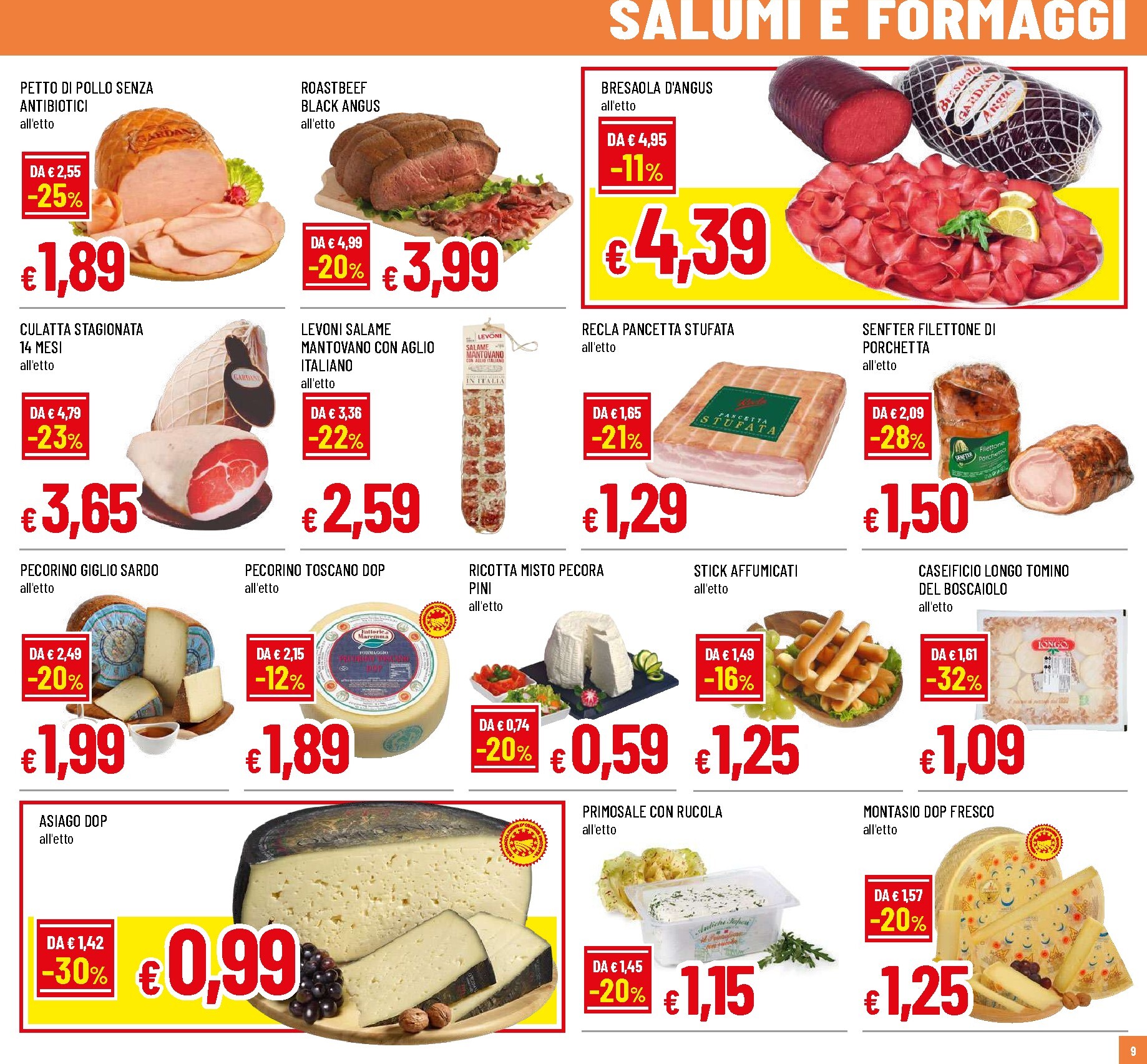 famila - Volantino attuale di Famila - Sconti fino al 50 % valido dal giovedì 02/07/2026 al mercoledì 15/07/2026 - page: 9