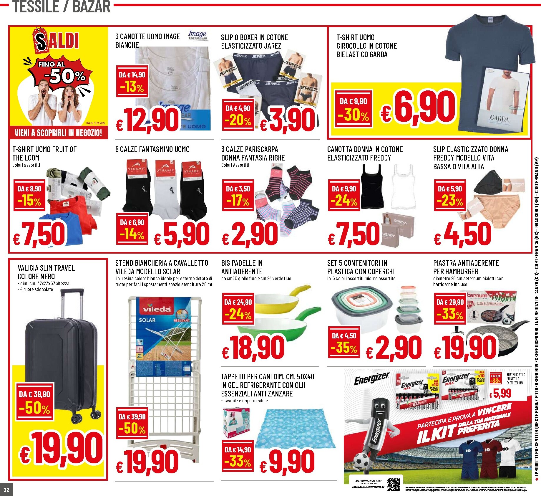 famila - Volantino attuale di Famila - Sconti fino al 50 % valido dal giovedì 02/07/2026 al mercoledì 15/07/2026 - page: 22