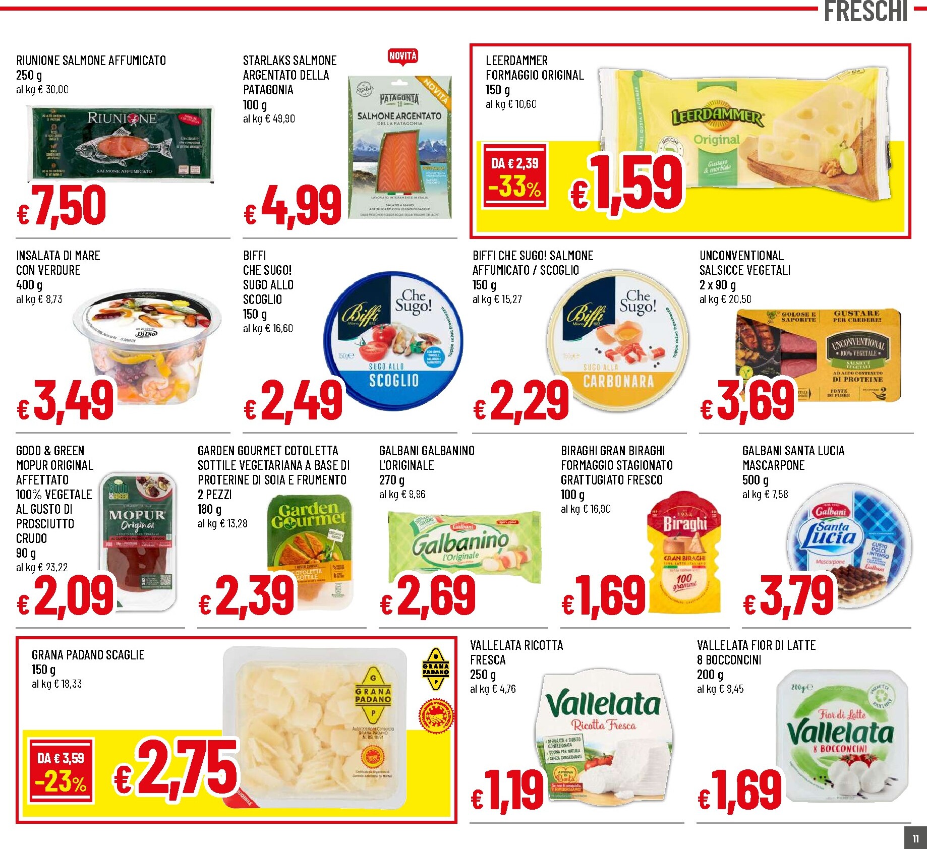 famila - Volantino attuale di Famila - Sconti fino al 50 % valido dal giovedì 02/07/2026 al mercoledì 15/07/2026 - page: 11