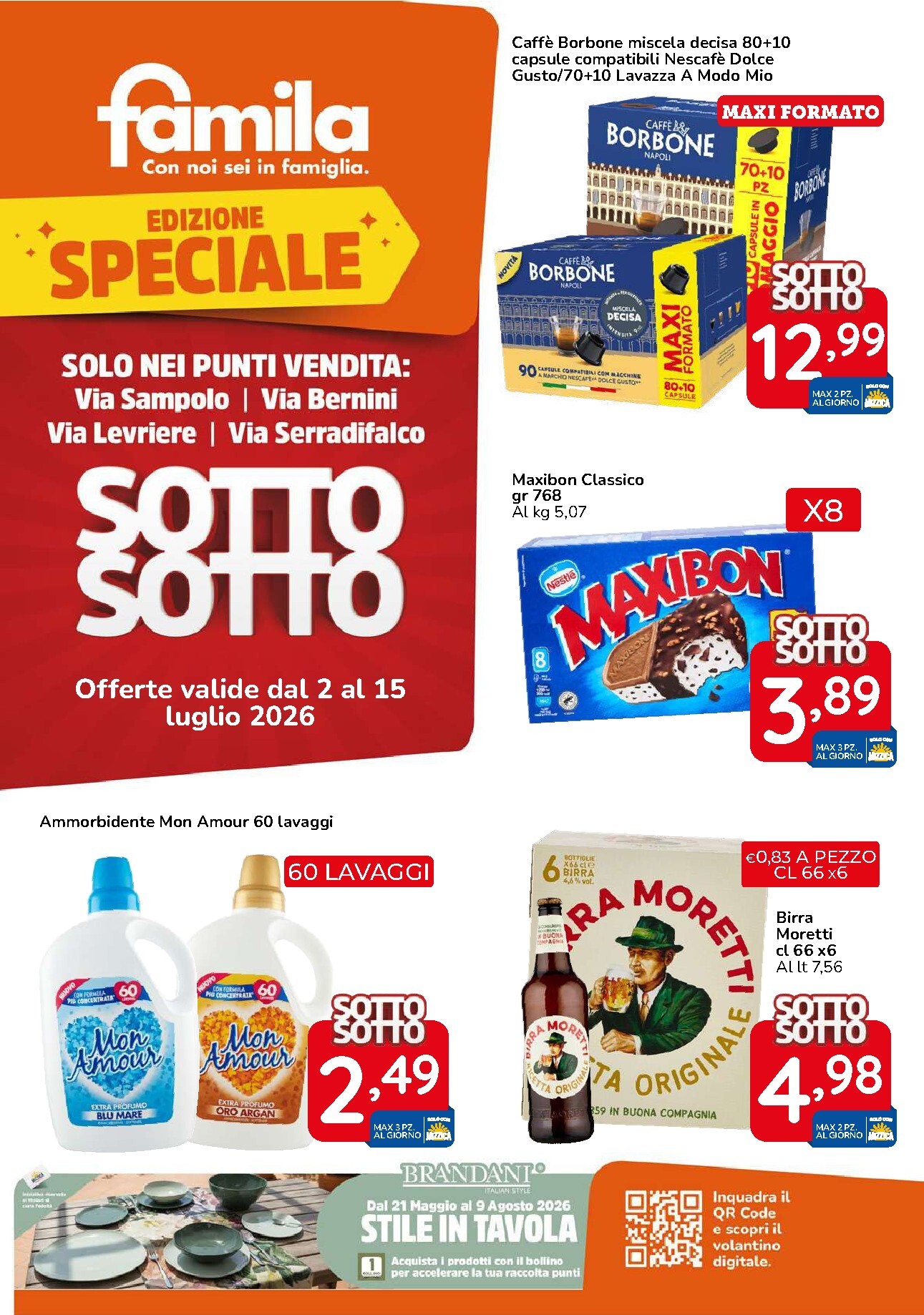 famila - Volantino attuale di Famila - Speciale valido dal giovedì 02/07/2026 al mercoledì 15/07/2026