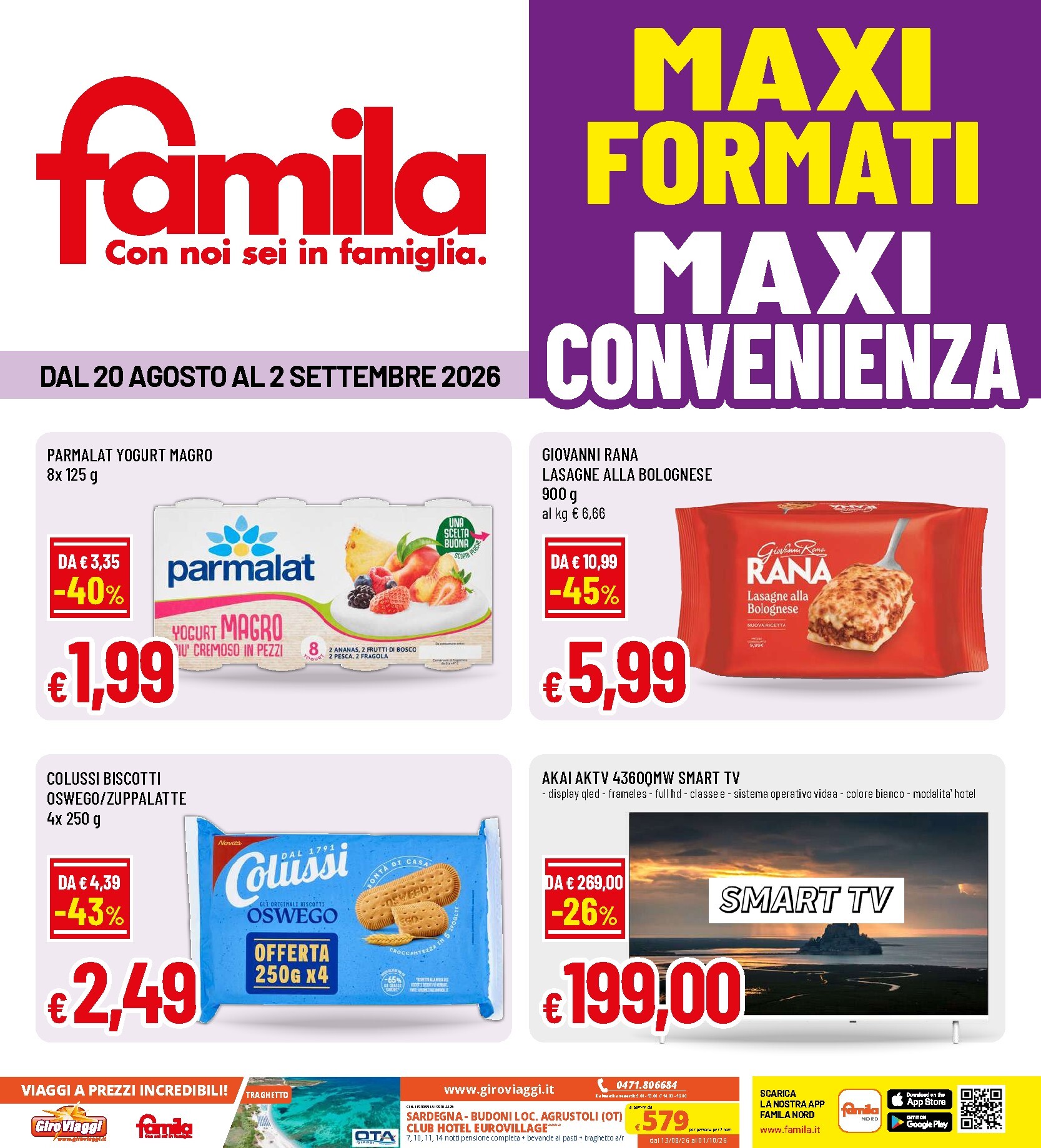 famila - Volantino futuro Famila valido dal giovedì 20/08/2026 al mercoledì 02/09/2026