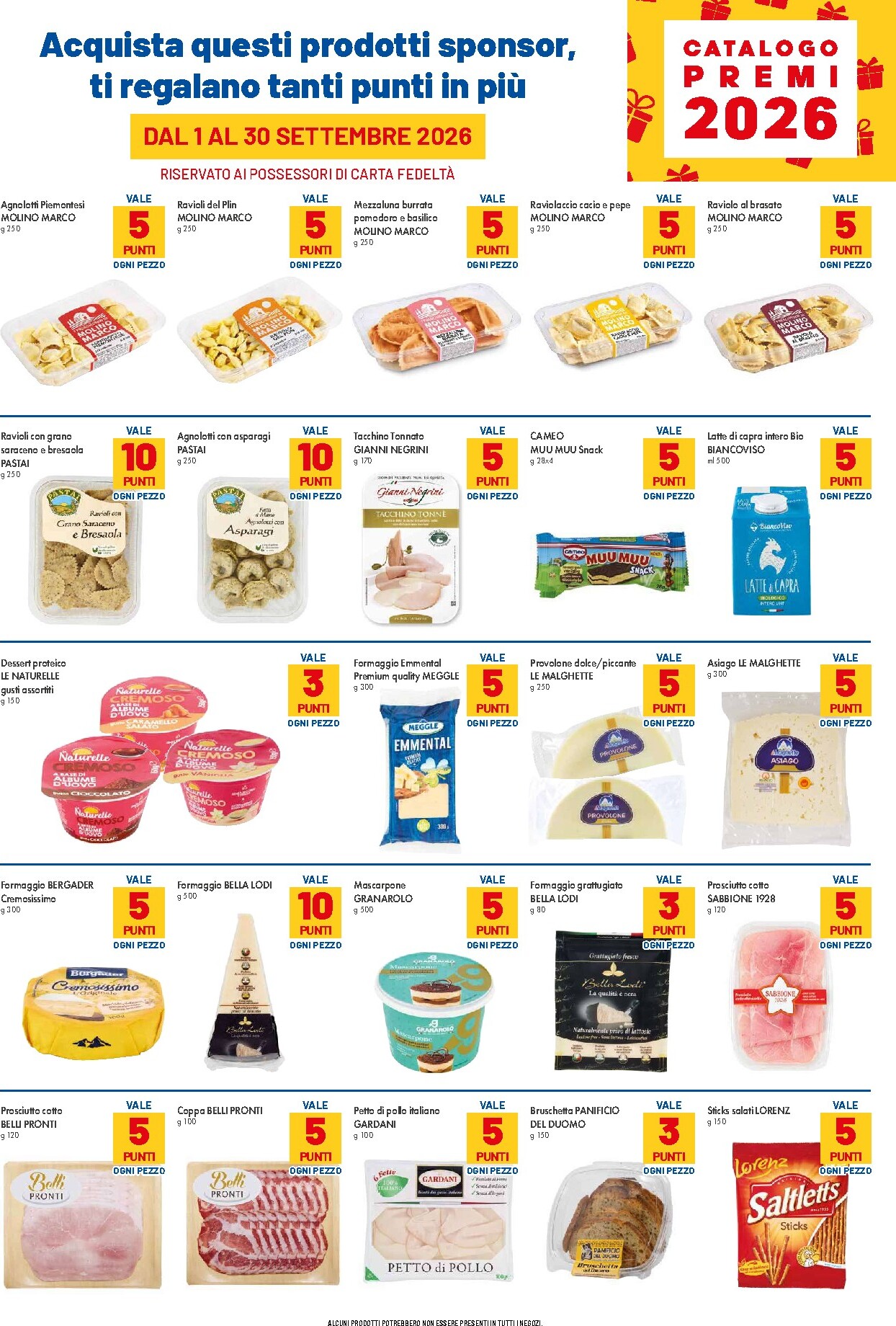 famila - Volantino attuale di Famila - Catalogo premi valido dal martedì 01/09/2026 al mercoledì 30/09/2026 - page: 3