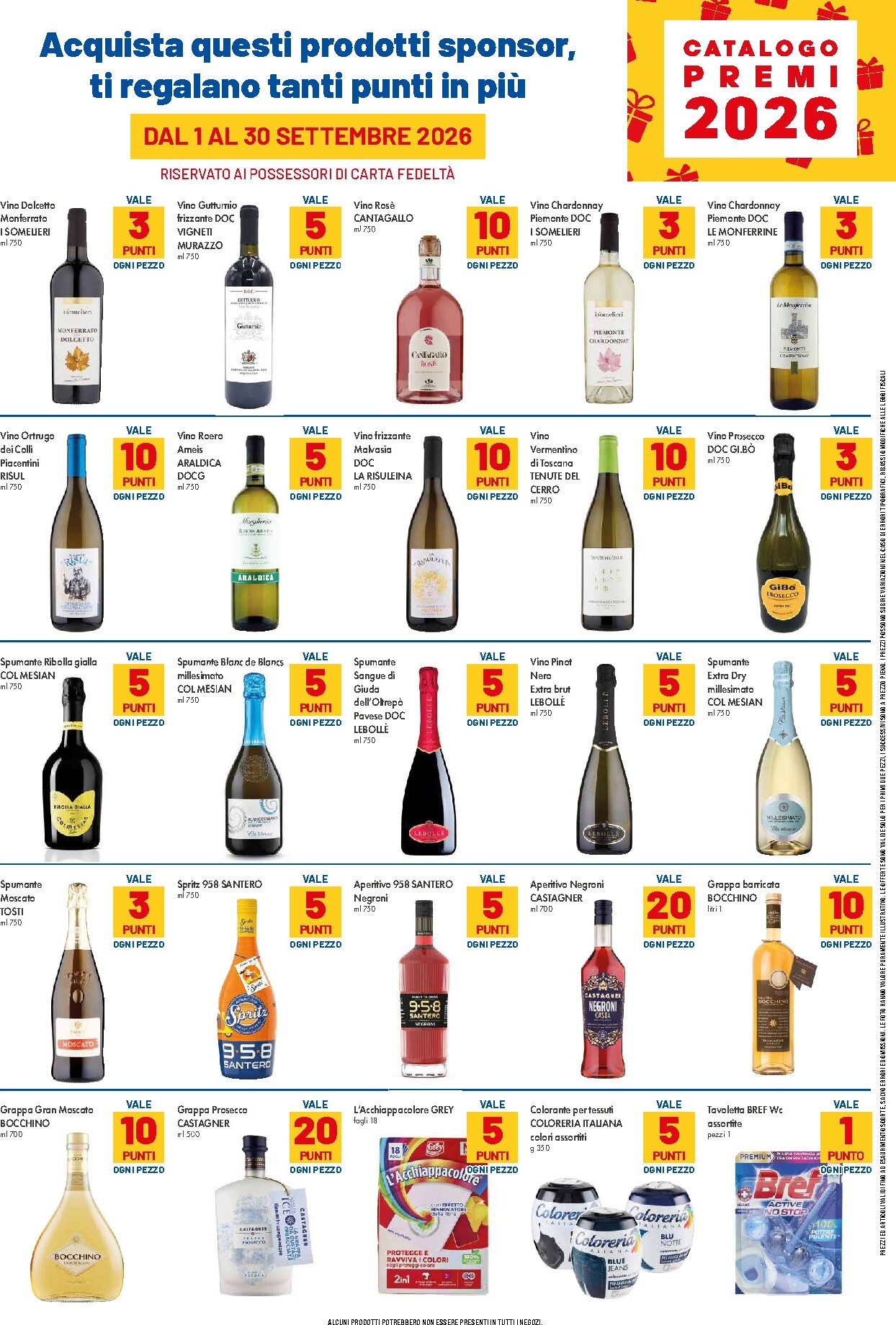 famila - Volantino attuale di Famila - Catalogo premi valido dal martedì 01/09/2026 al mercoledì 30/09/2026 - page: 5