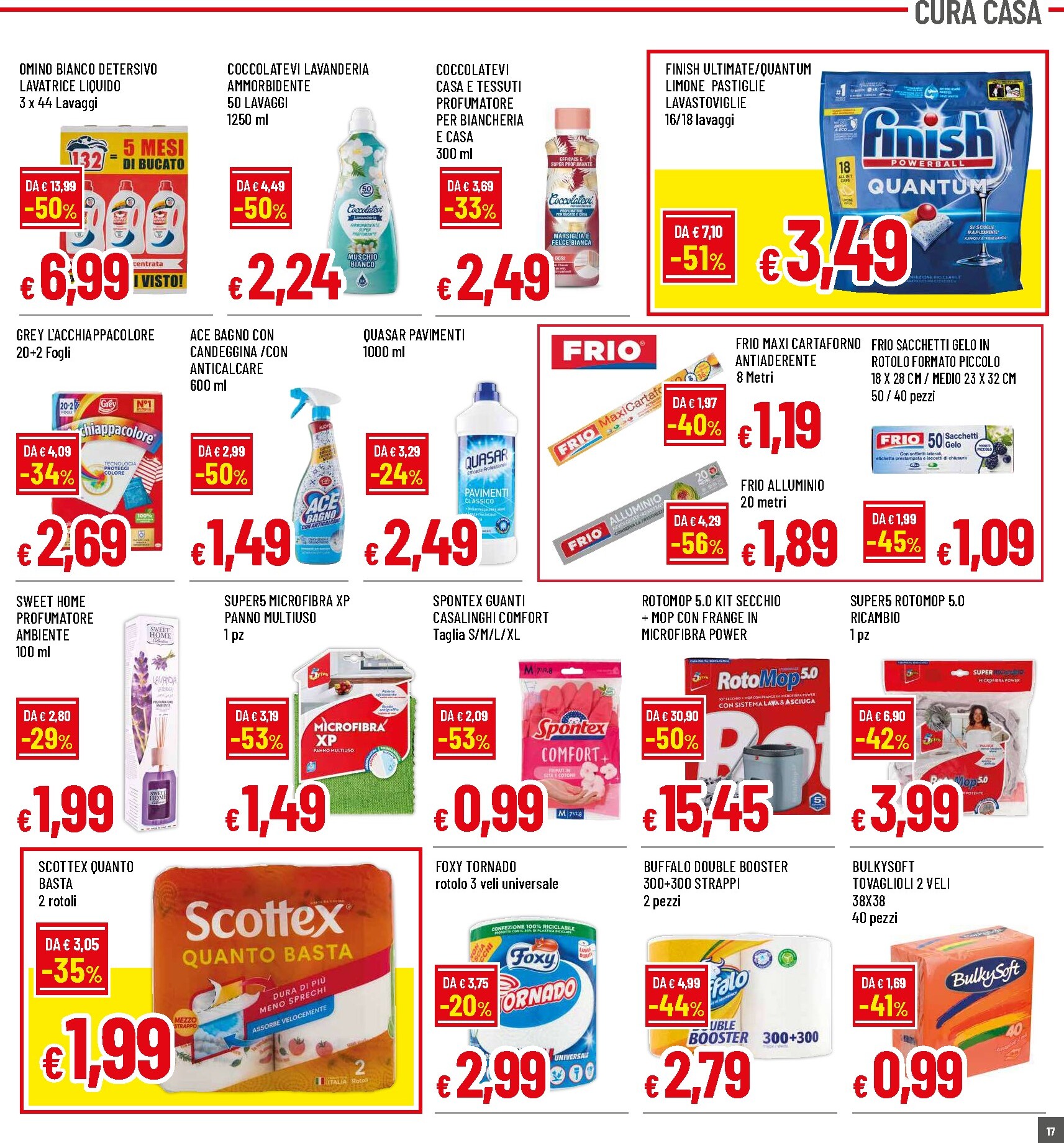 famila - Volantino Famila - CI Siamo Rinnovati! Scontatissimi per la prossima settimana dal lunedì 05/10/2026 al mercoledì 14/10/2026 - page: 17