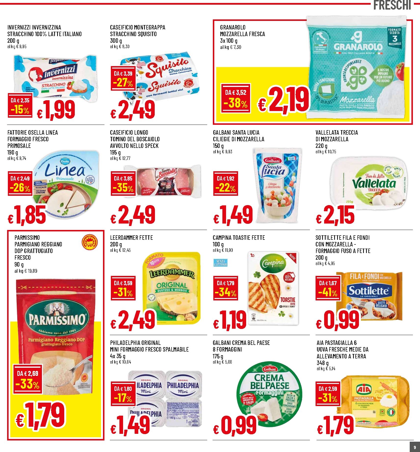 famila - Volantino Famila - CI Siamo Rinnovati! Scontatissimi per la prossima settimana dal lunedì 05/10/2026 al mercoledì 14/10/2026 - page: 9